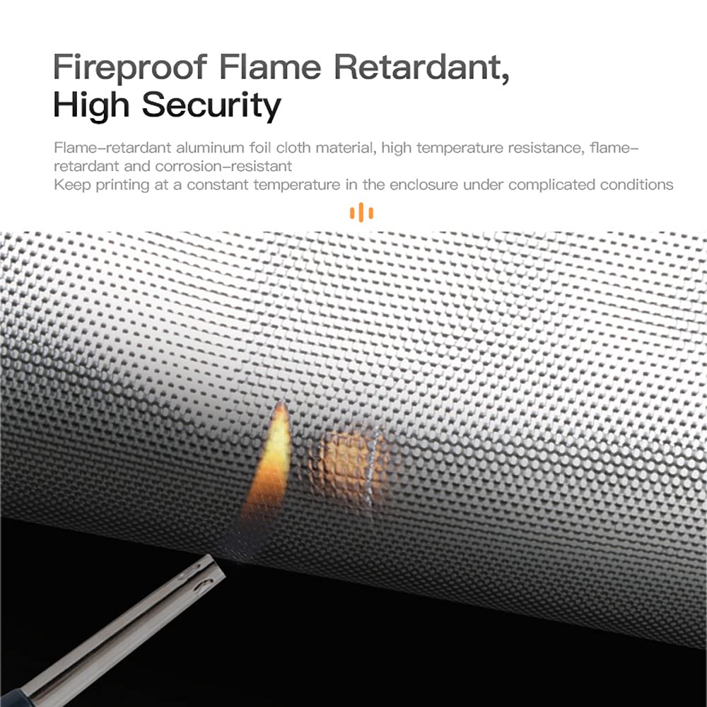 Creality Enclosure 3D Printer Series Enclosure Fireproof and Dustproof Tent Constant Temperature Protective Cover Room for Creality Ender 3V2/Ender 3Pro/Ender 3 3D Printer