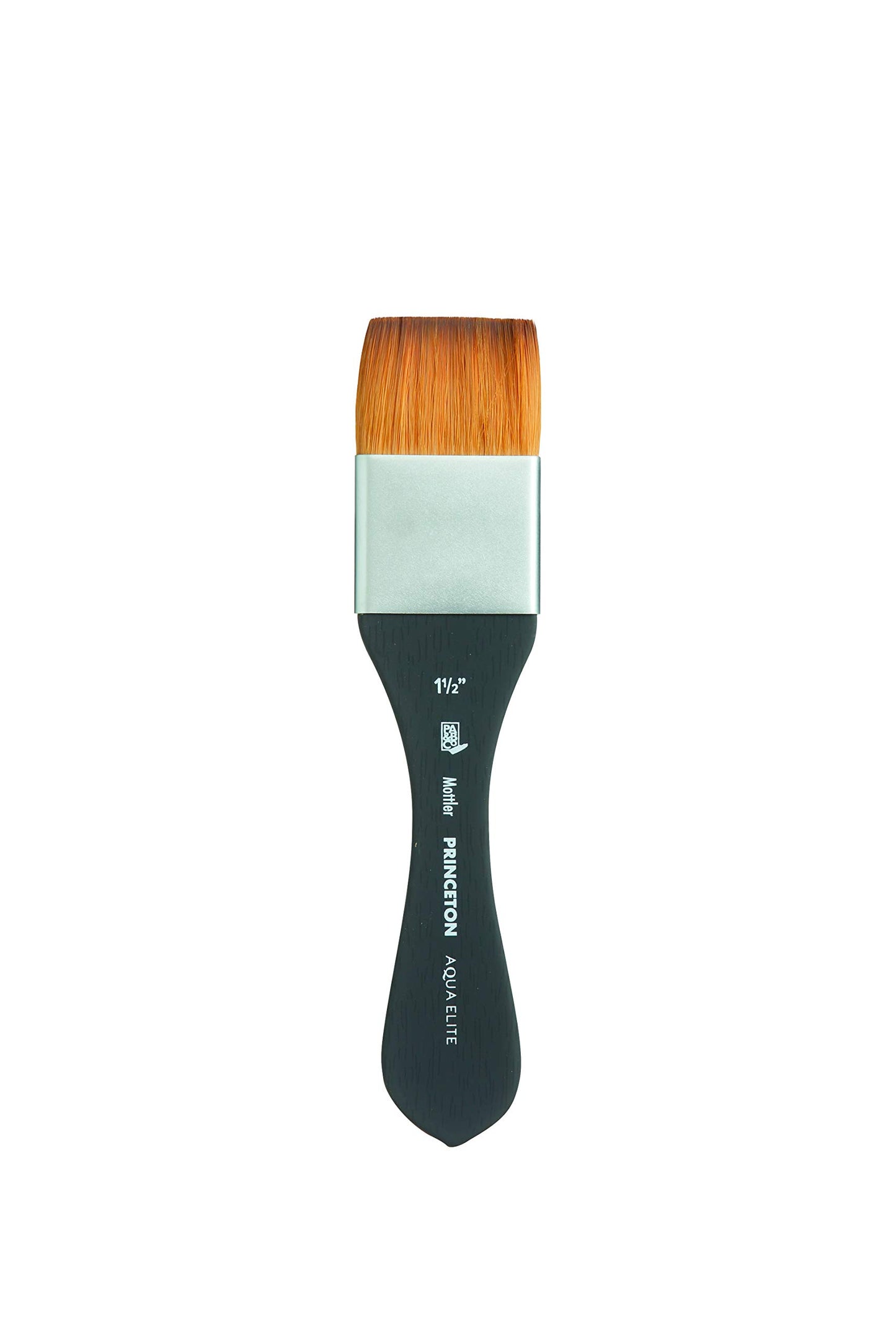 Princeton Aqua Elite NextGen Artist Brush, Series 4850 Synthetic Kolinsky Sable for Watercolor, Mottler, Size 1.5