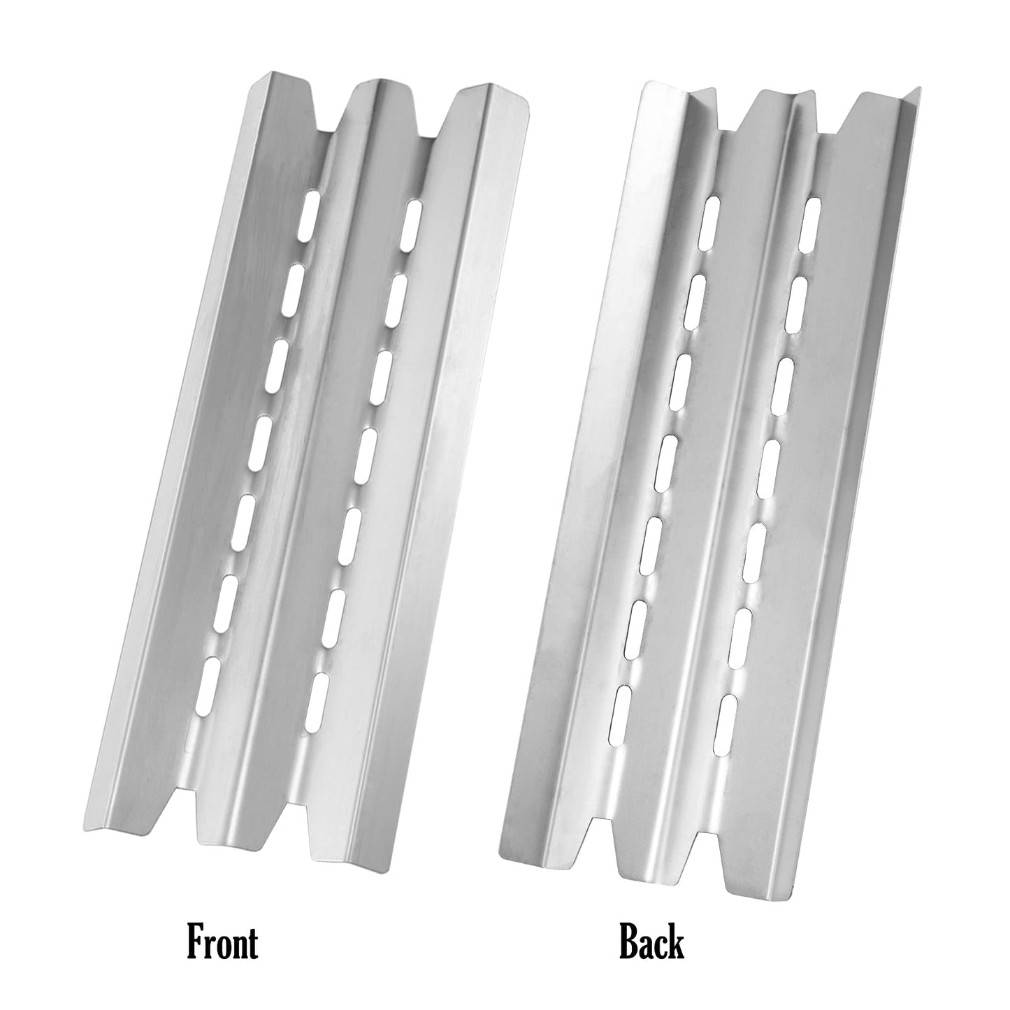 BBQSAVIOR SP51 BBQ Parts Heat Shield Replacement for Broil King Baron, Broil Mate 7123-64H, 7123-67H, Huntington Barbecue Gas Grills, 15 7/8 x 6 inch Heat Plate 52209-404, 4-Pack