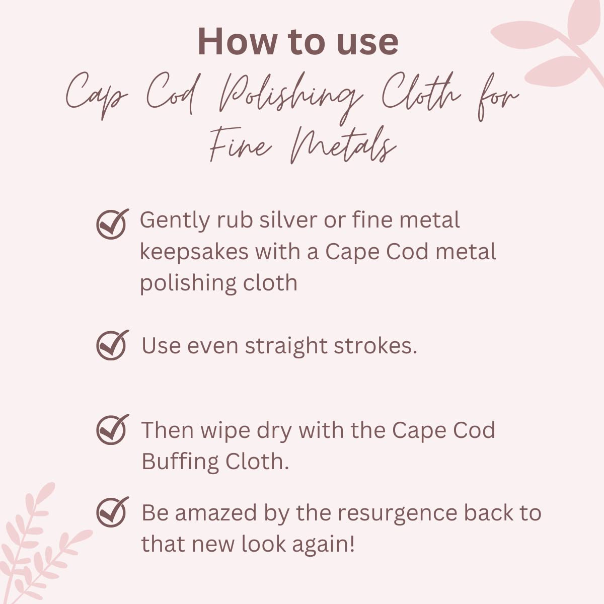 Cape Cod Polishing Metal Tin Bundle for Fine Metals | (12) 4X6 Polishing Cloths | (1) 12x12 Buffing Cloth | (1) Pair of Nitrile Gloves