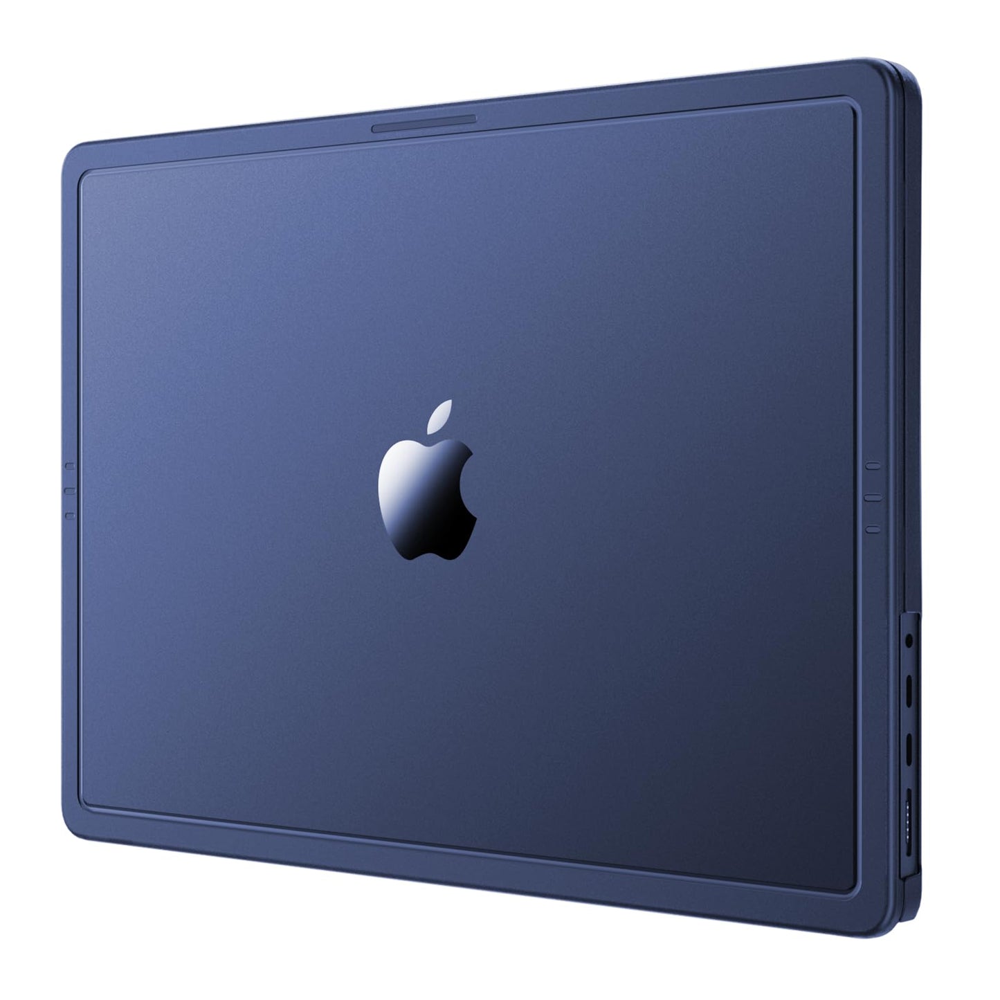 Soonjet CrackGuard for MacBook Air 15 inch Case | M5 M4 M3 M2 2026 2025-2023 | Anti-Crack Upgrade |100% Match Official Color | Hard Shell Laptop Cover | A3448 A3241 A3114 A2941 | Midnight Clear