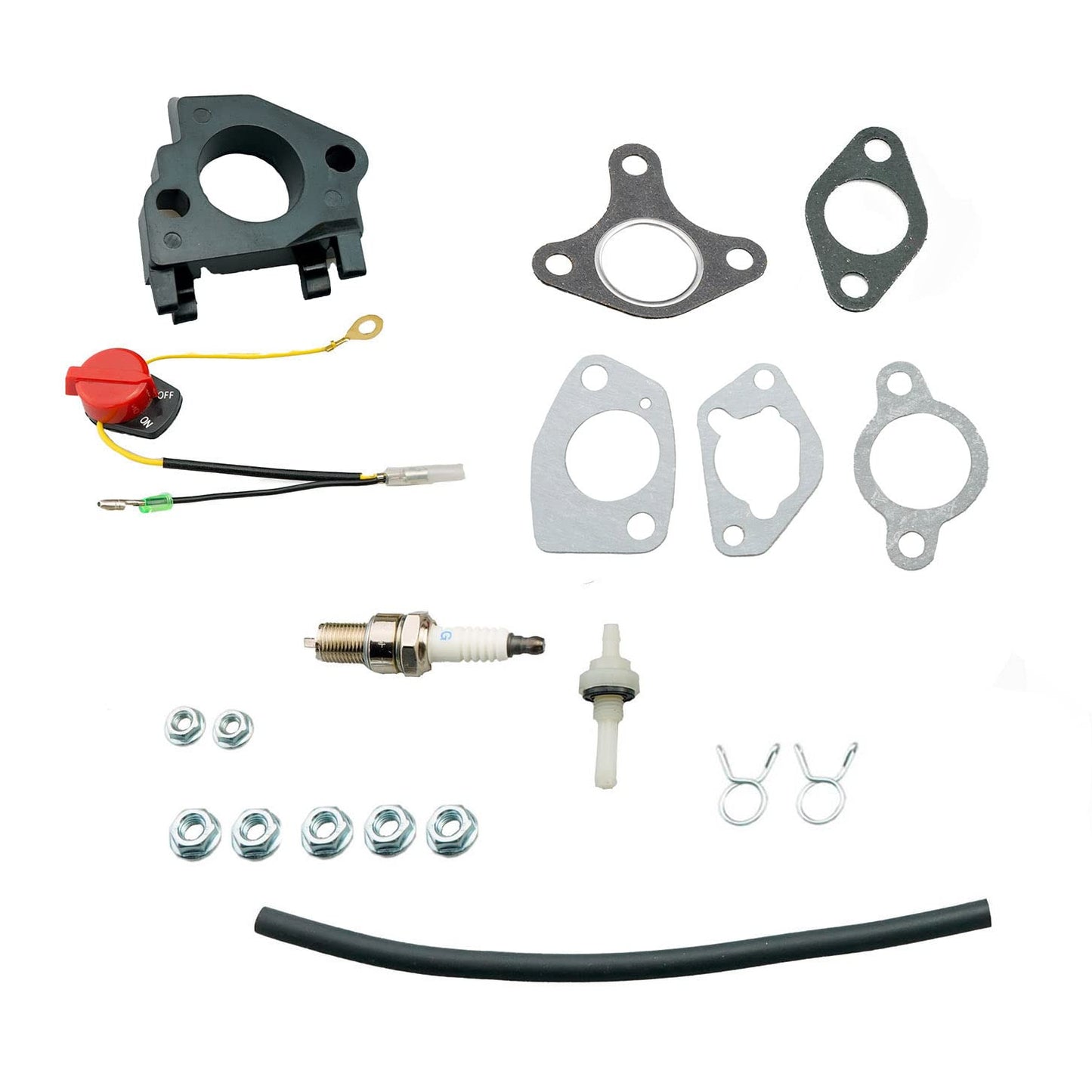 HZ GX390 GX340 Carburetor Ignition Coil Air Filter Kit for Honda GX340 GX390 GX420 11HP 13HP 16HP Engine