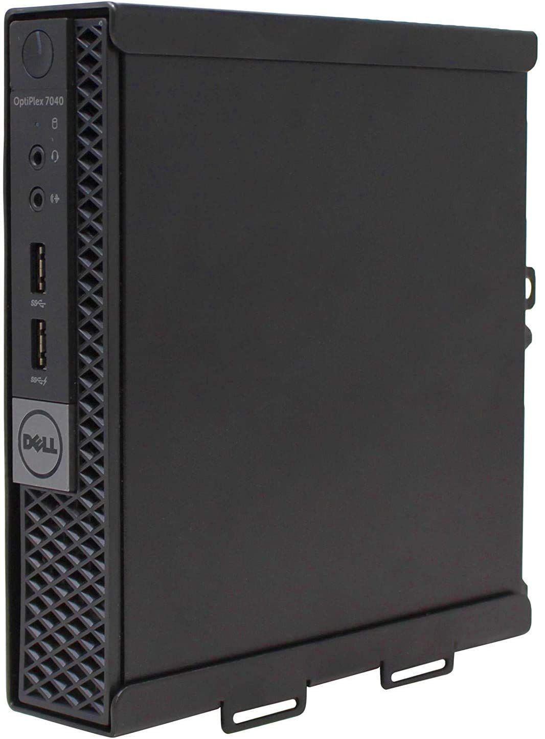 HumanCentric Mount Compatible with Dell OptiPlex Micro Form Factor Case, VESA, Under Desk and Wall Mount Fits MFF 3040, 3046, 3050, 3060, 3070, 3080, 5050, 5060, 5070, 7040, 7050, 7060, 7070, More