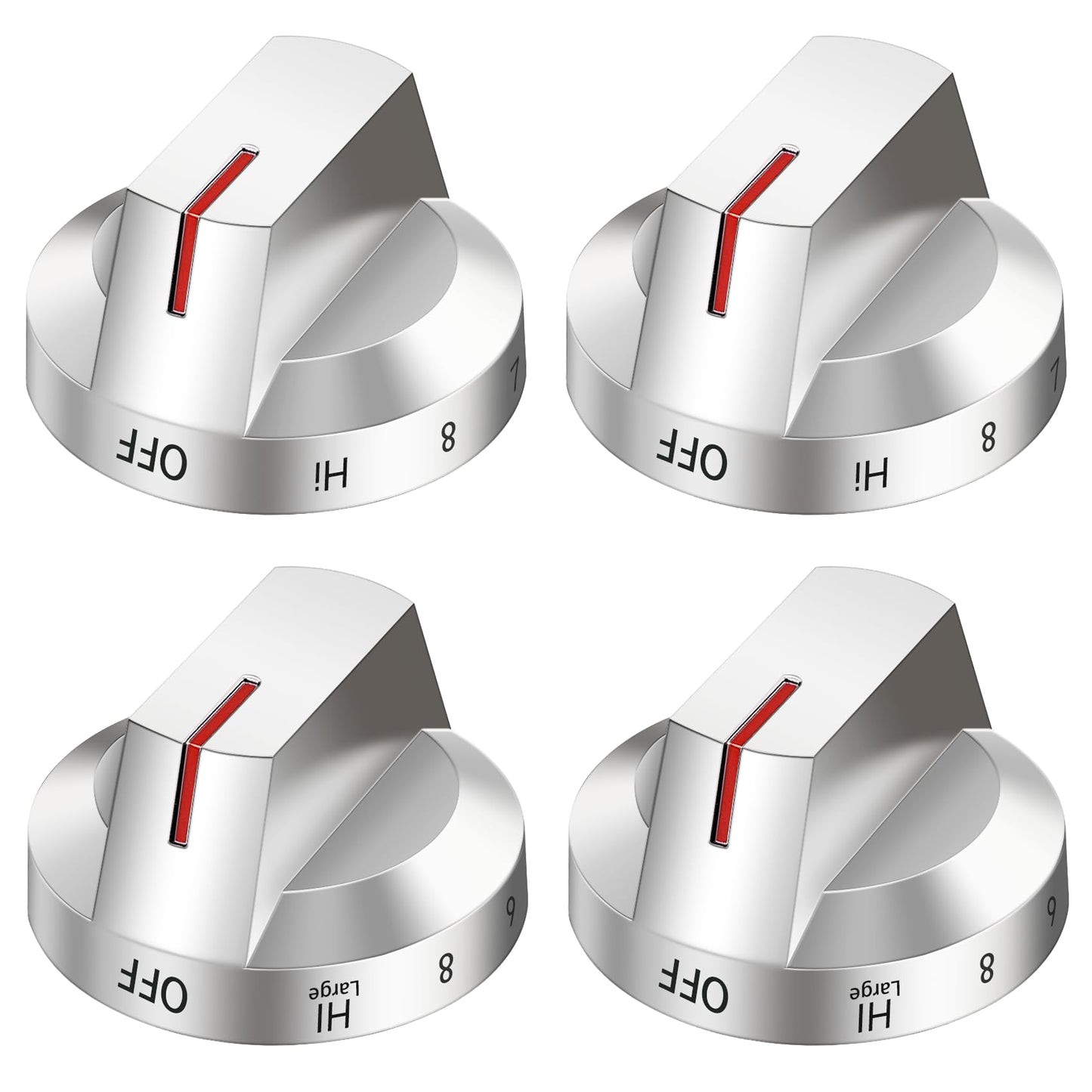 DG94-03500A/Z for Samsung Electric Stove Knob Replacement, DG94-03500V DG94-03500W Knobs Compatible with Samung Electric Range NE63T8111SS/AA NE63T8311SS/AA NE63T8751SS/AA