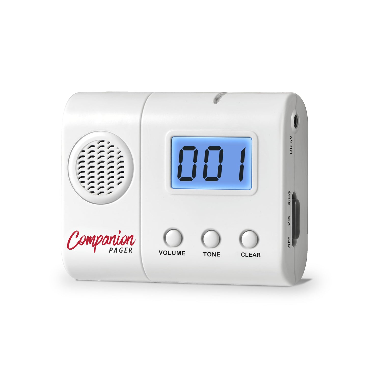 SYNLETT Nurse Caregiver LCD Pager, Stand Alone Companion LCD Pager Accessory ONLY - NOT Compatible to CMU