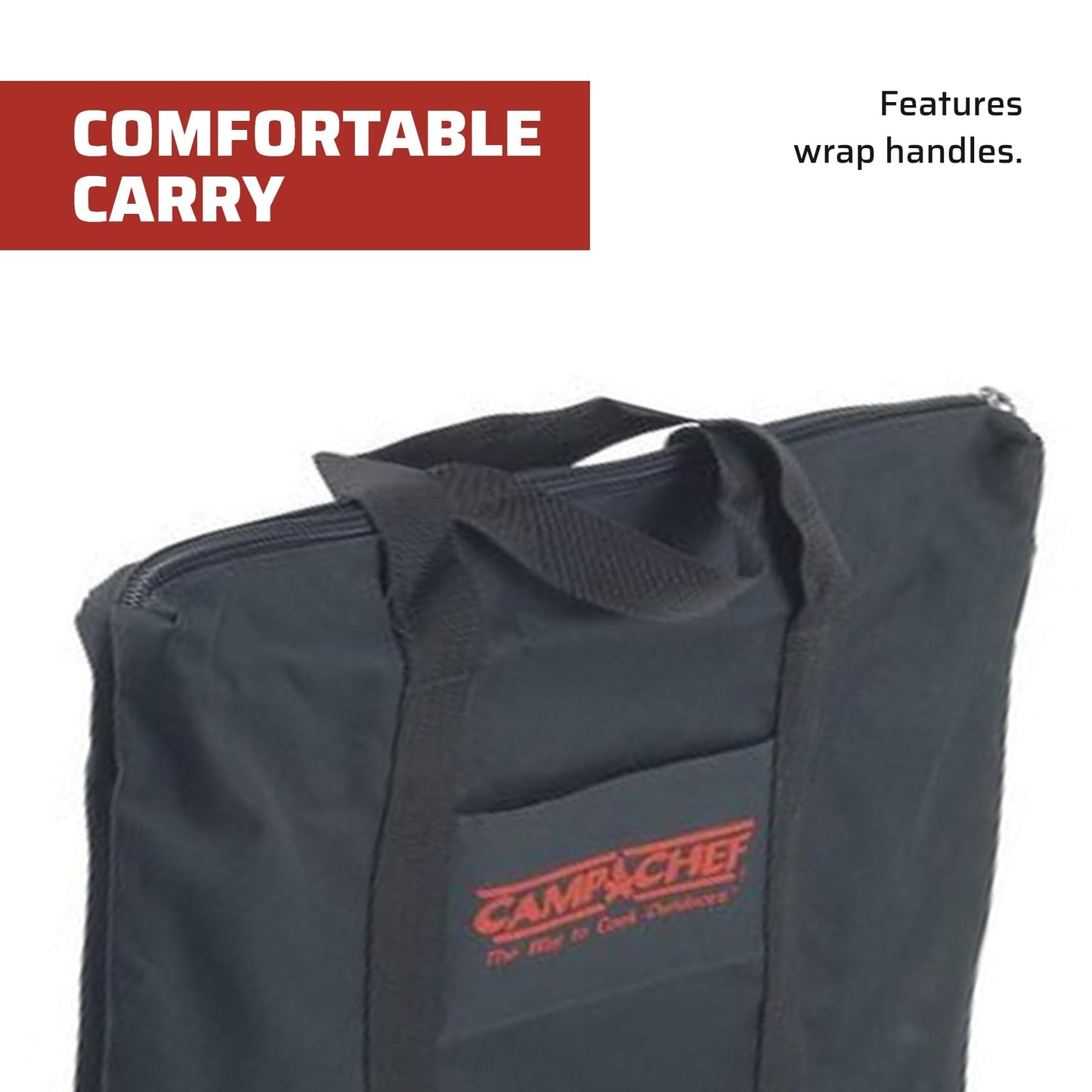 Camp Chef SGBMD Heavy duty carry bag with handles and zipper for griddle SG30
