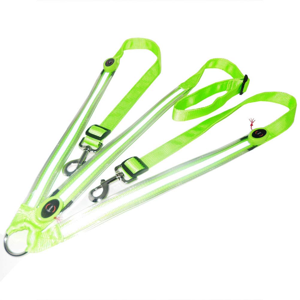 LED Horse Breastplate Collar, Adjustable High Visibility Tack for Horseback Riding Safety Gear (Green)