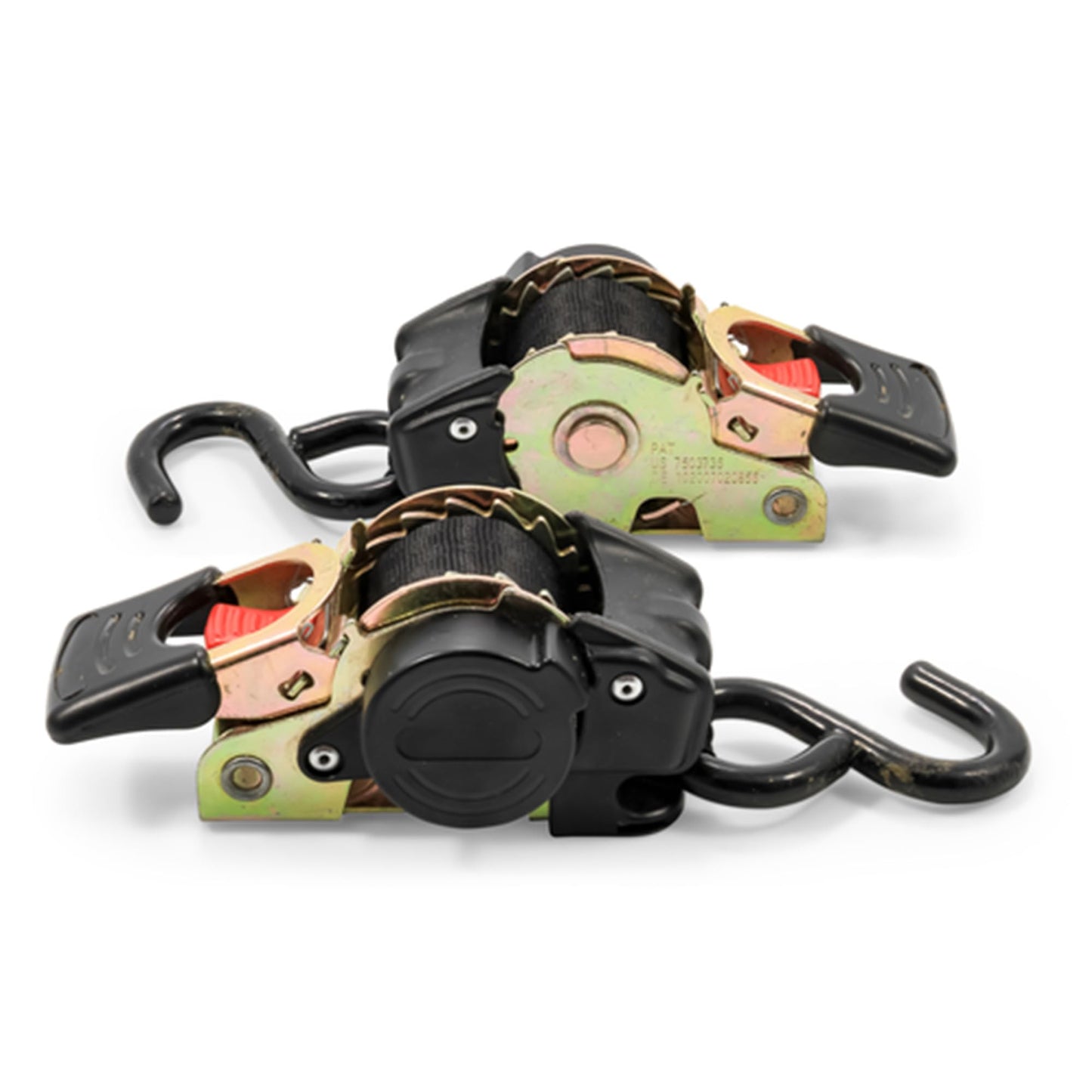 Tie Down Straps, 1" Width, Retractable -5.5', Bolt-On (E/F)