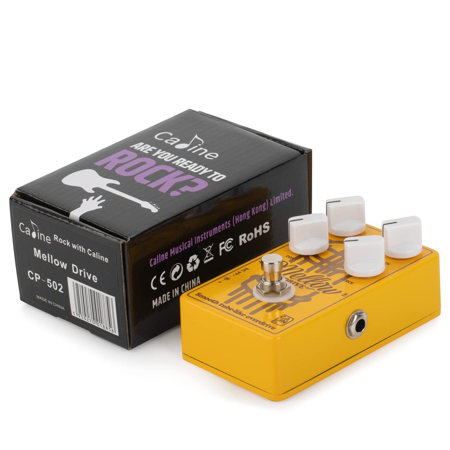 Caline CP-502 Mellow Drive Pedal Overdrive Electric Guitar Effect Pedal