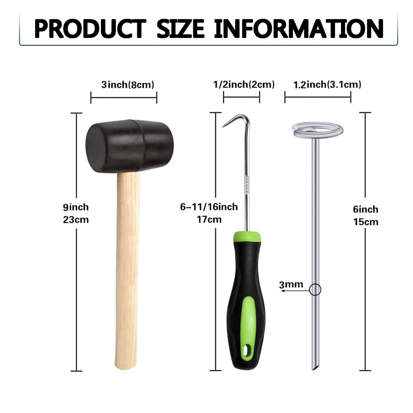 150Pcs Circle Top Landscape Staples Heavy-Duty Landscape Staples 6 Inch Galvanized Garden Stakes Yard Lawn Spikes for Plant Cover, Tent, Weed Barrier Fabric, Turf, Inflatable and Outdoor Decoration