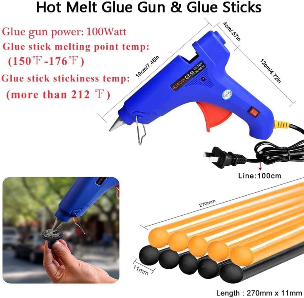 Auto Dent Puller Kit, Car Paintless Dent Repair Tool for Automobile/Motorcycle/Refrigerator Body Dent Removal