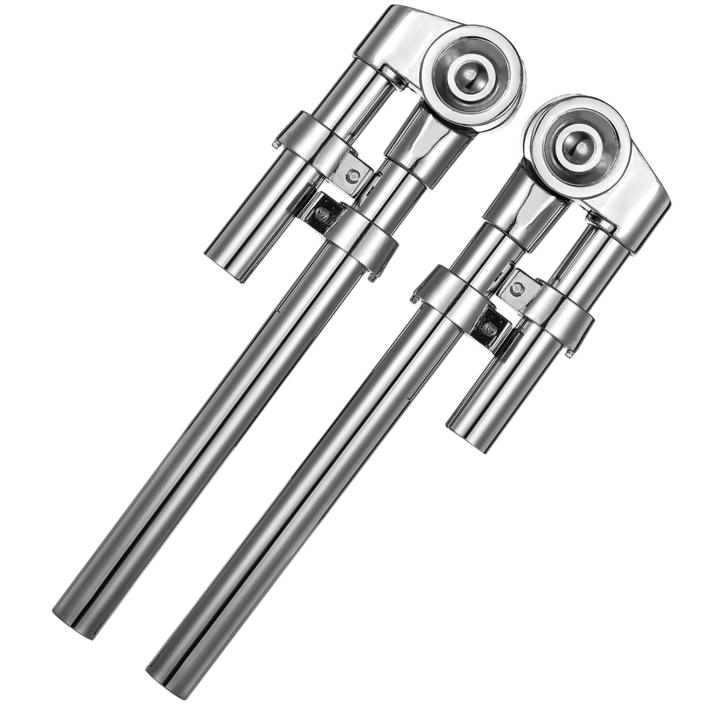 2 PCS Tom Drum Brackets, Tom Mount Holder Arm, Adjustable Tom Mounting Holder, Sturdy Metal Tom Drum Replacement Stand, Stable Support for Tom Drums, Percussion Instrument Accessories