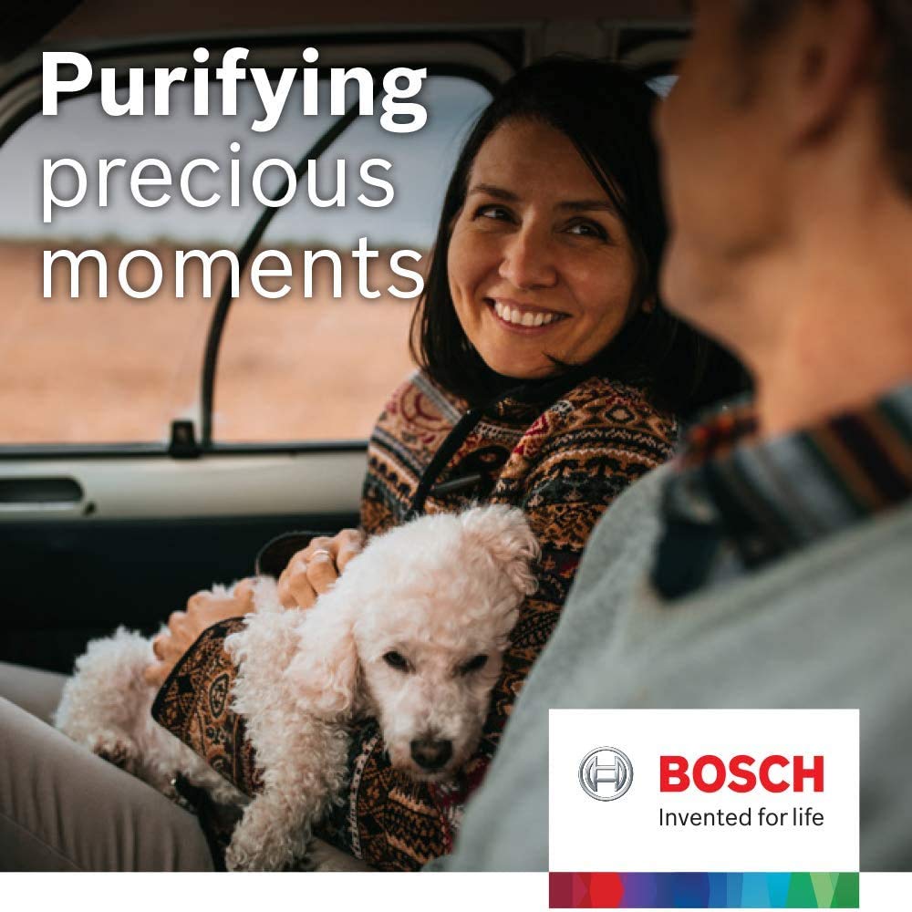 BOSCH 6090C HEPA Cabin Air Filter - Compatible With Select Ram 1500, 1500 Classic, 2500, 3500, 4500, 5500 Trucks