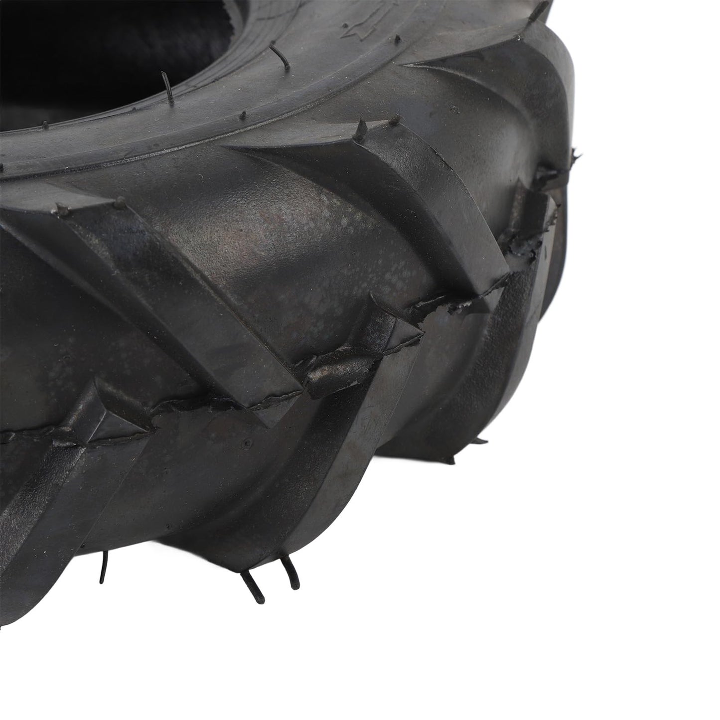 13x5.00-6 Tire, Tubeless Tiller Tractor Tire, Agricultural Tractor Lug Tread Tubeless, Replacement Riding Mower Front Wheel Assembly, 1 Pack