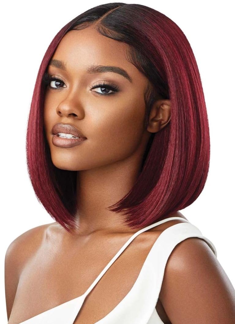 Outre Melted Hairline Synthetic HD Lace Front Wig - ISABELLA (1B Off Black)