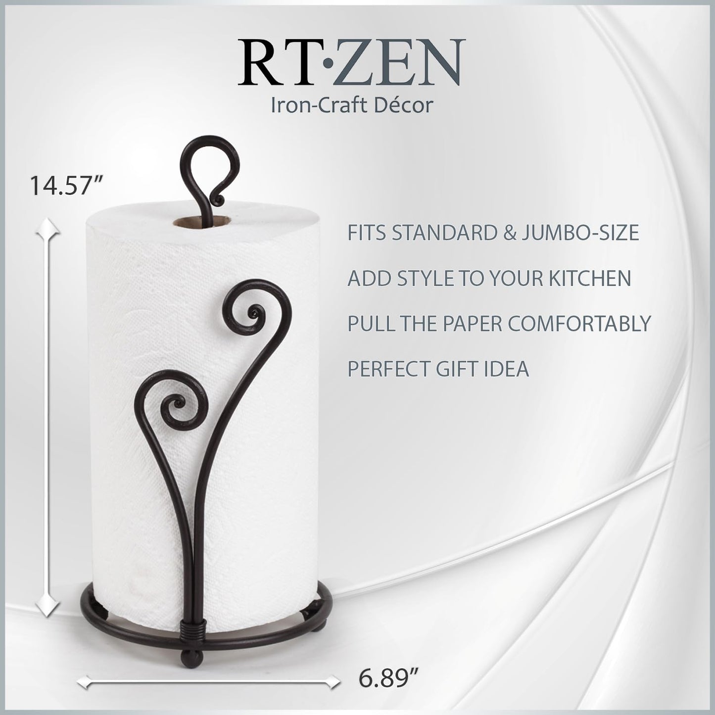 Decorative Paper Towel Holder Stand | Handmade Crafted | By RTZEN-Décor