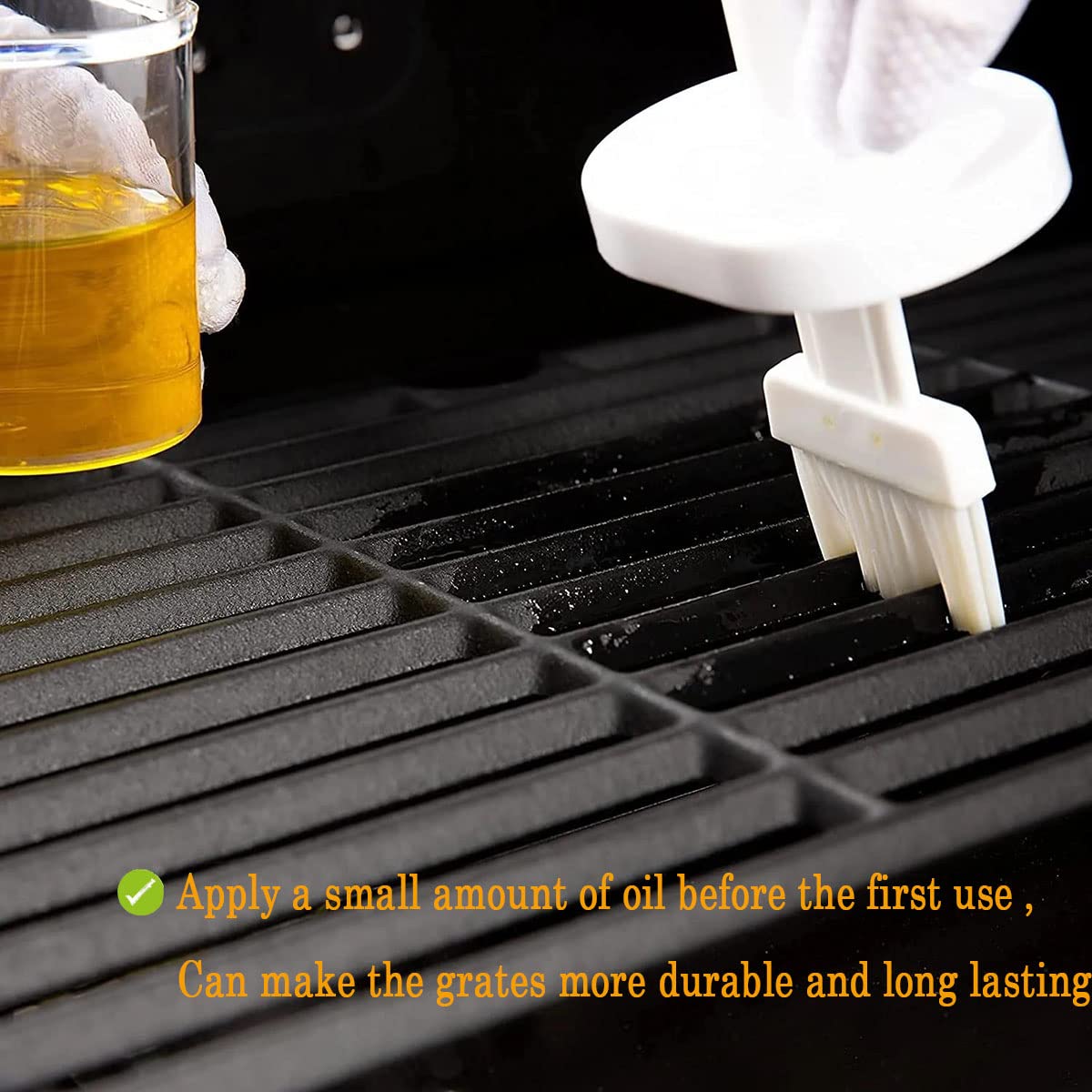 Gcostar Grill Grates Replacement for Charbroil Advantage 463344116 Gas2coal 463340516 Cooking Grids for G460-0500-w1 463343015 463340516 463370516 G530-b700-w1 463672416 463344116