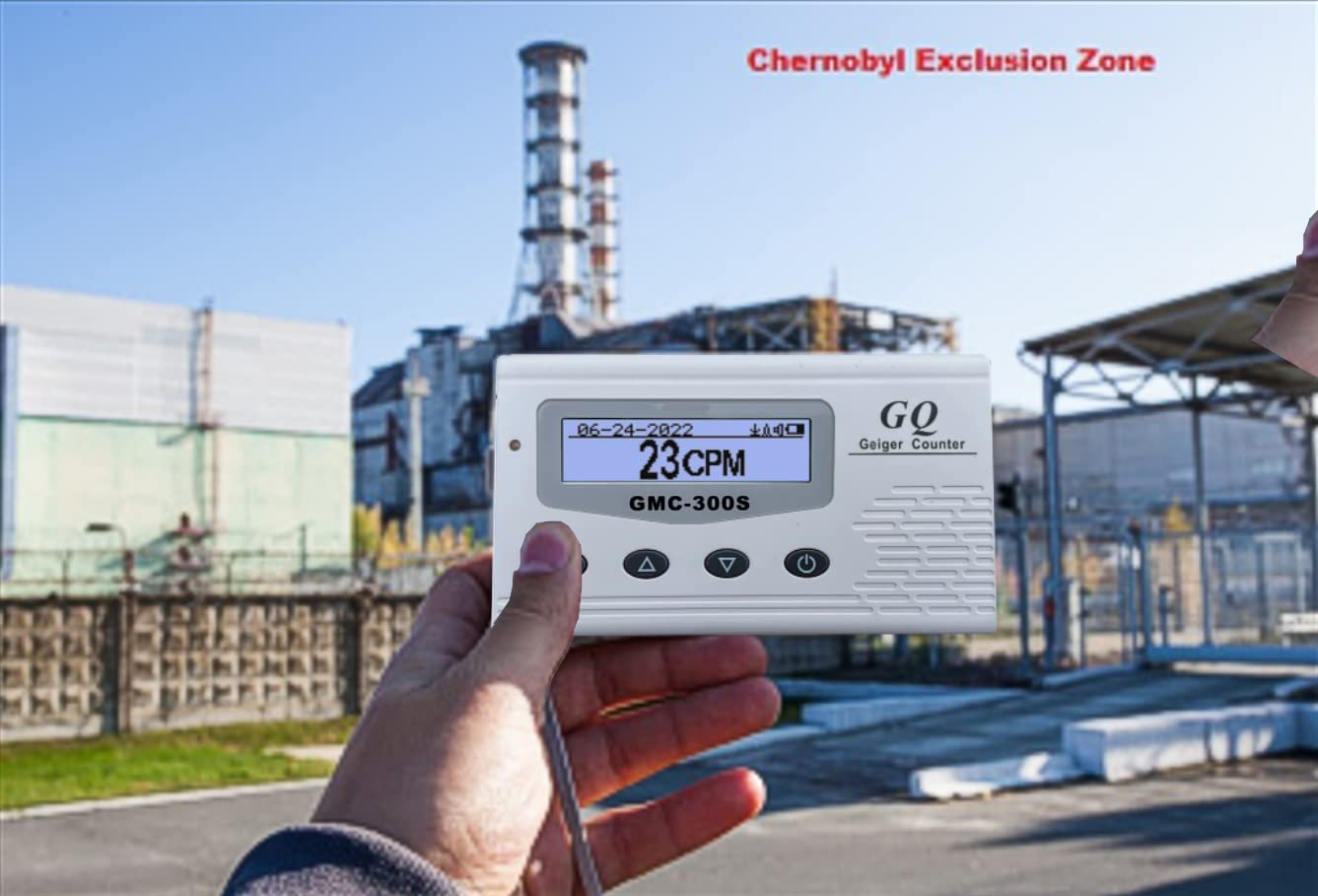 GQ GMC-300S Digital Nuclear Radiation Detector Monitor Meter Geiger Counter Radiation Dosimeter Made in USA