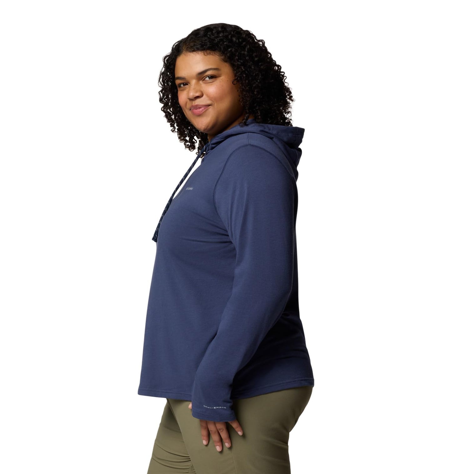 Columbia Women's Sun Trek Hoodie Ii, Nocturnal, Large