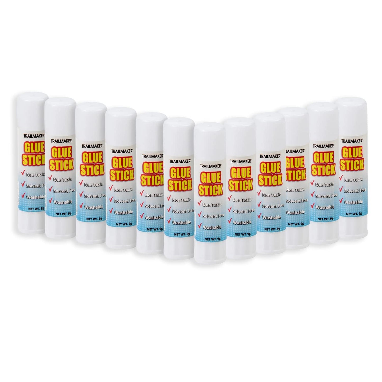 100 Pack Wholesale Glue Sticks Bulk for Classroom Pack for Kids, School, Crafts, Crafting, Scrapbooking - Washable, Dries Clear