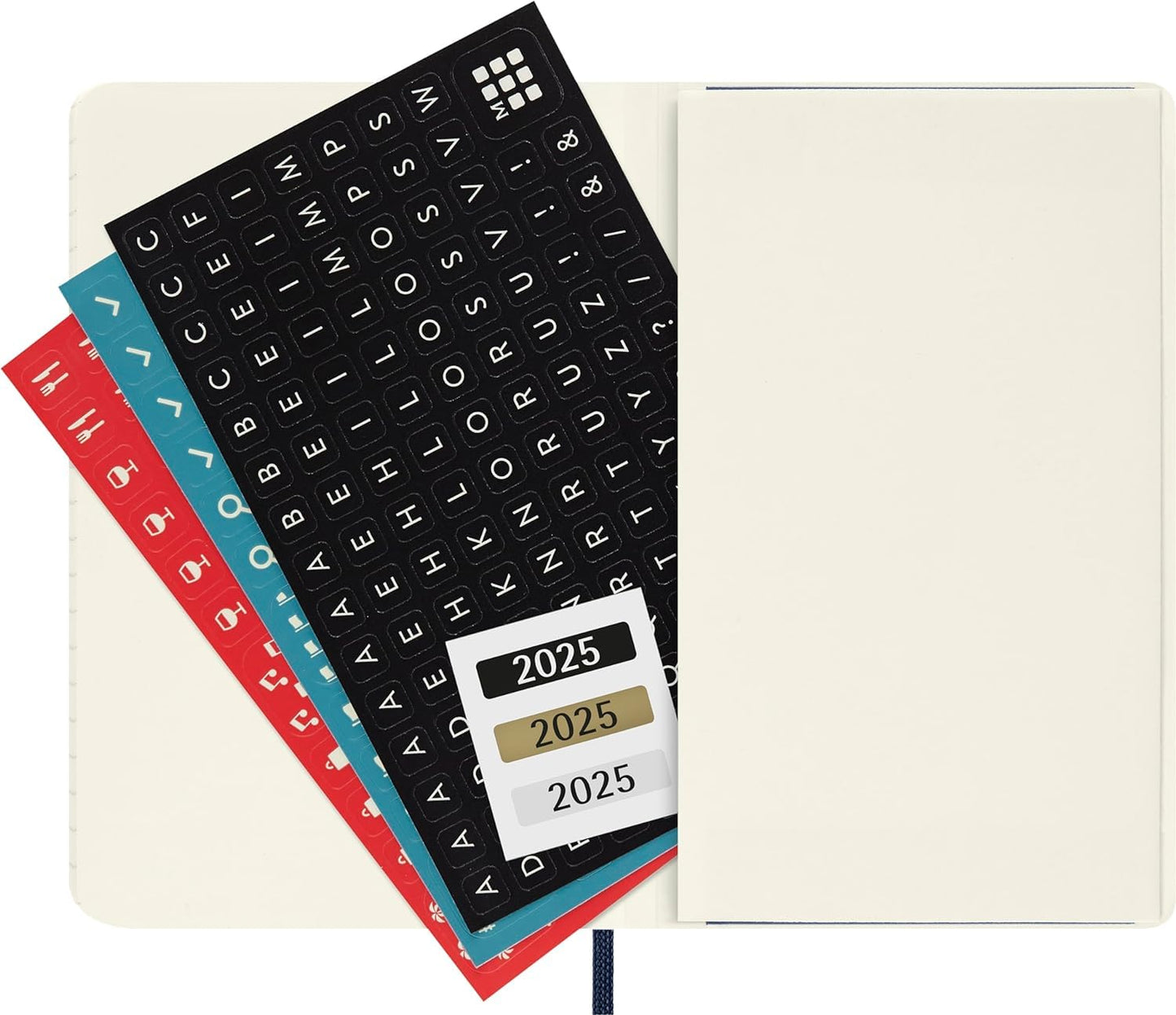 Moleskine Classic 12 Month 2025 Daily Planner, Soft Cover, Pocket (3.5" x 5.5"), Sapphire Blue, 400 pages