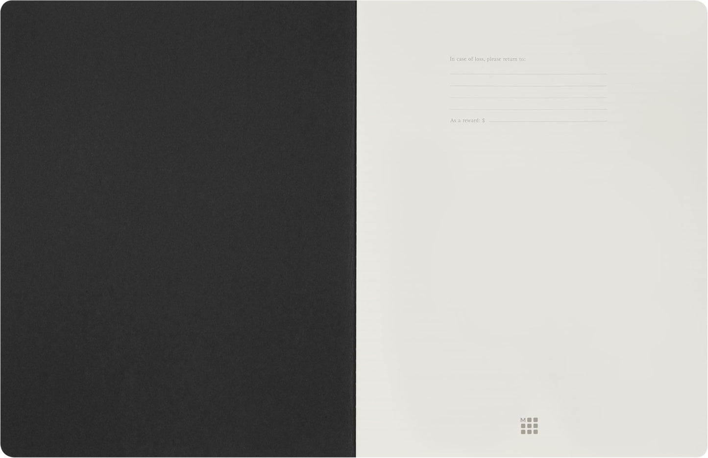 Moleskine Student Cahier Journals (Set of 2), Soft Cover, Plain, XXL (8.5" x 11"), Black
