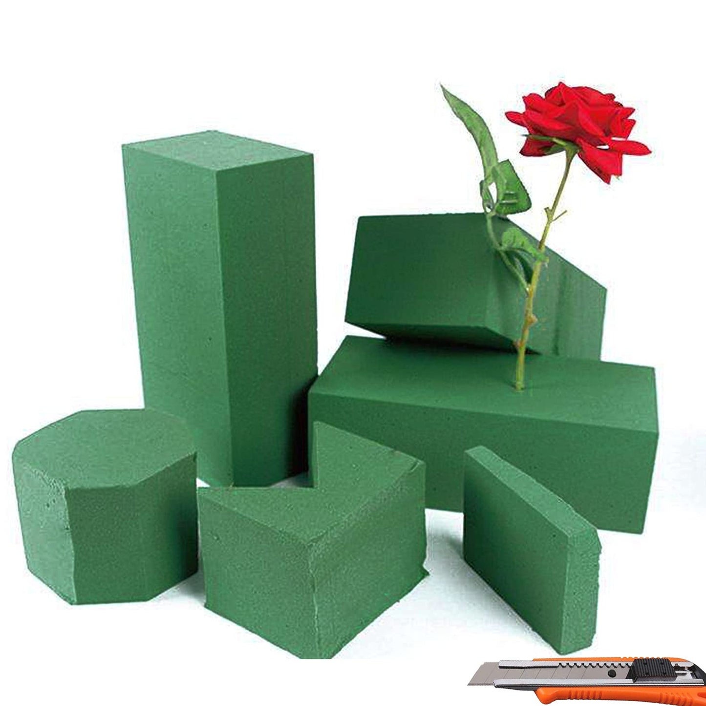 LOMIMOS 10PCS Floral Foam Bricks,Florist Blocks Supplies for Flower Arrangement DIY Craft