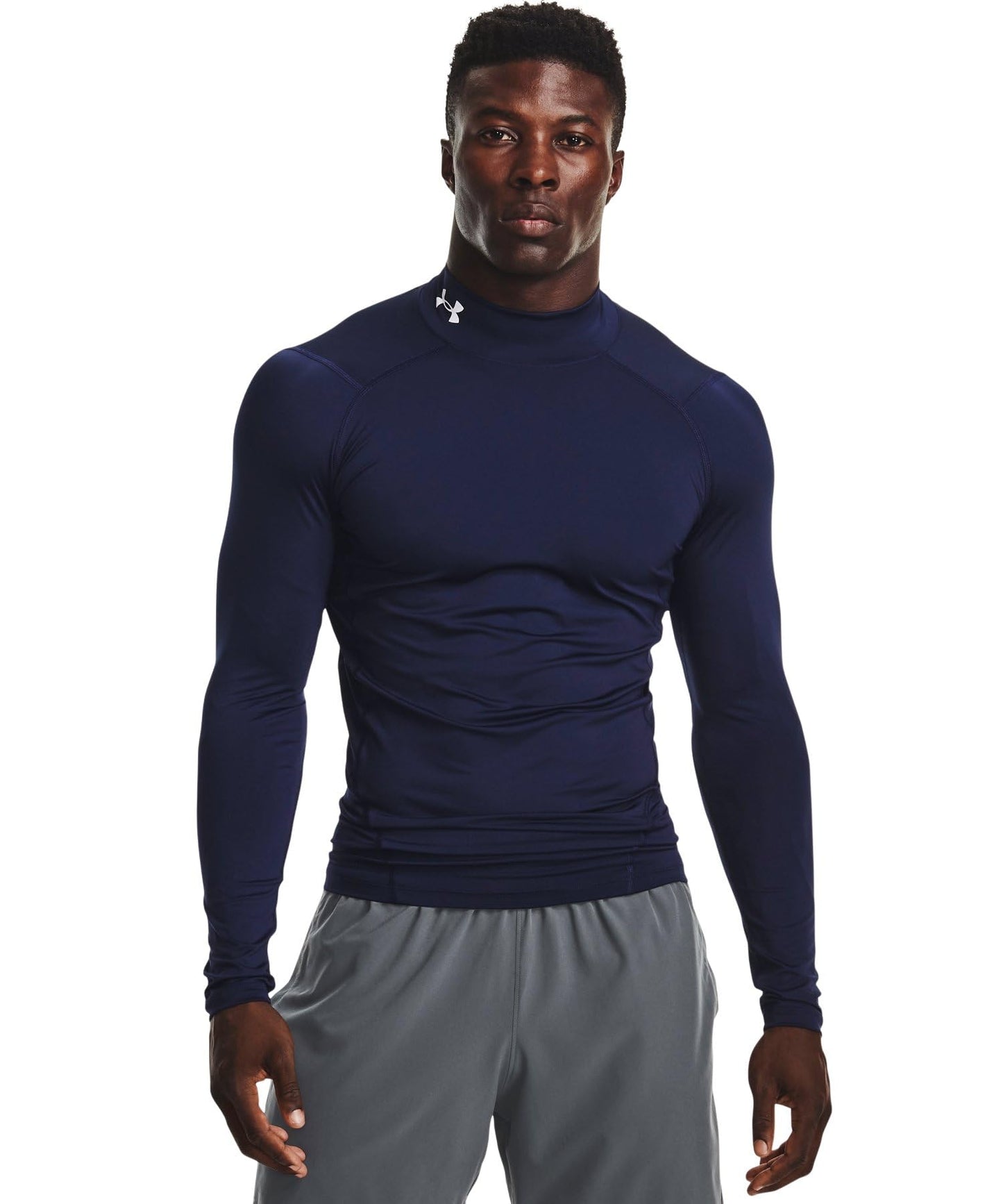 Under Armour Men's HeatGear Mock Long Sleeve T-Shirt