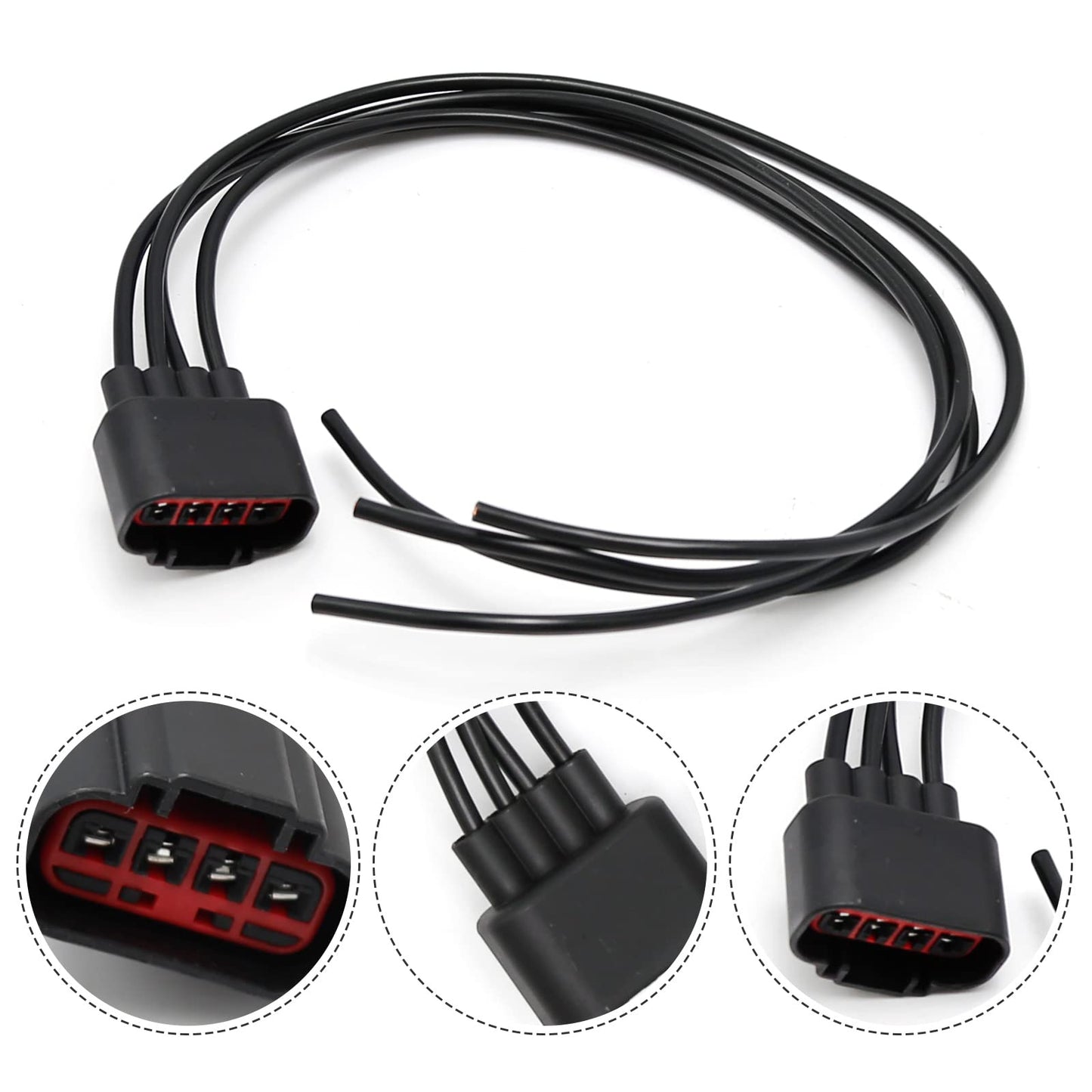 HVAC Blower Motor Resistor Kit BL3Z-19E624-A AC Blower Control Module with WPT688 Connector Wire Harness Replacement for Ford 2010-2017 Expedition 2010-2014 F-150 2011-2017 Lincoln Navigator YH1829