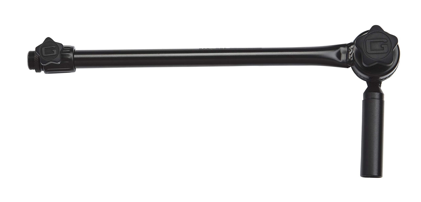 Gator Frameworks Adjustable Angled Mini Interlocking Design 16 Inch Boom Arm (GFW-MIC-MINIBM16)