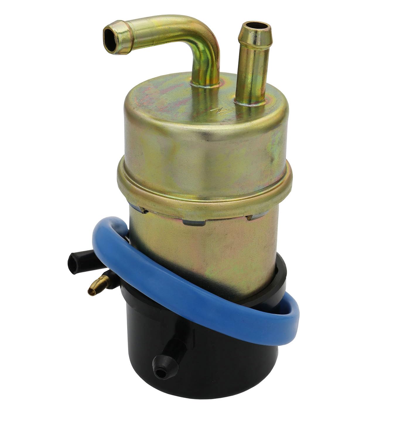 GoodQbuy 12V Heavy Duty Metal Fuel Pump Replaces for Honda Fourtrax TRX-350 TRX-350D 1986-1989 Replaces 16710-HA7-672