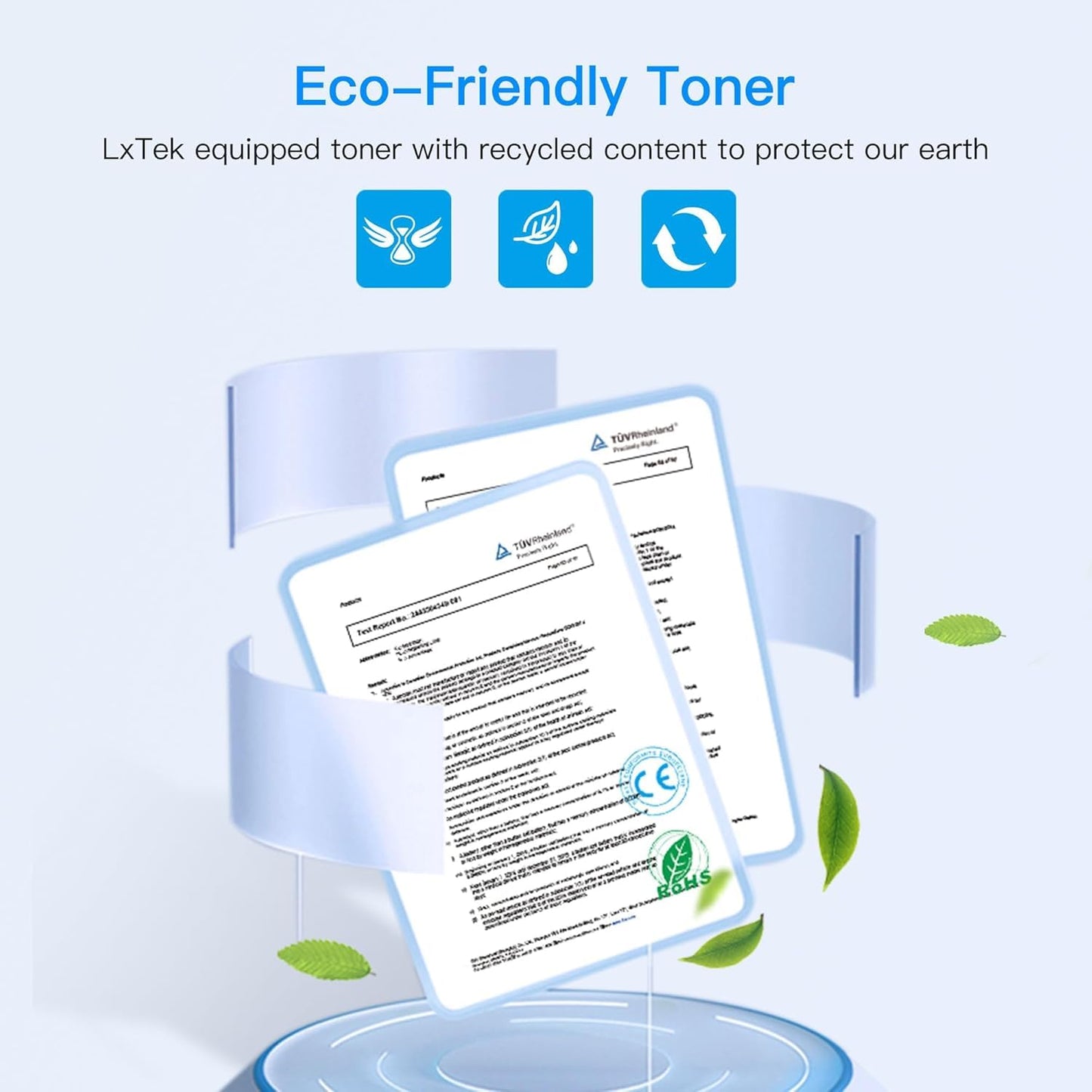 LxTek Compatible Toner Cartridge Replacement for Dell E310dw P7RMX PVTHG 593-BBKD E310 E514 E515 to use with Wireless Monochrome E310dw E515dw E514dw E515dn Printer(2 Black, High Yield 2600 Pages)