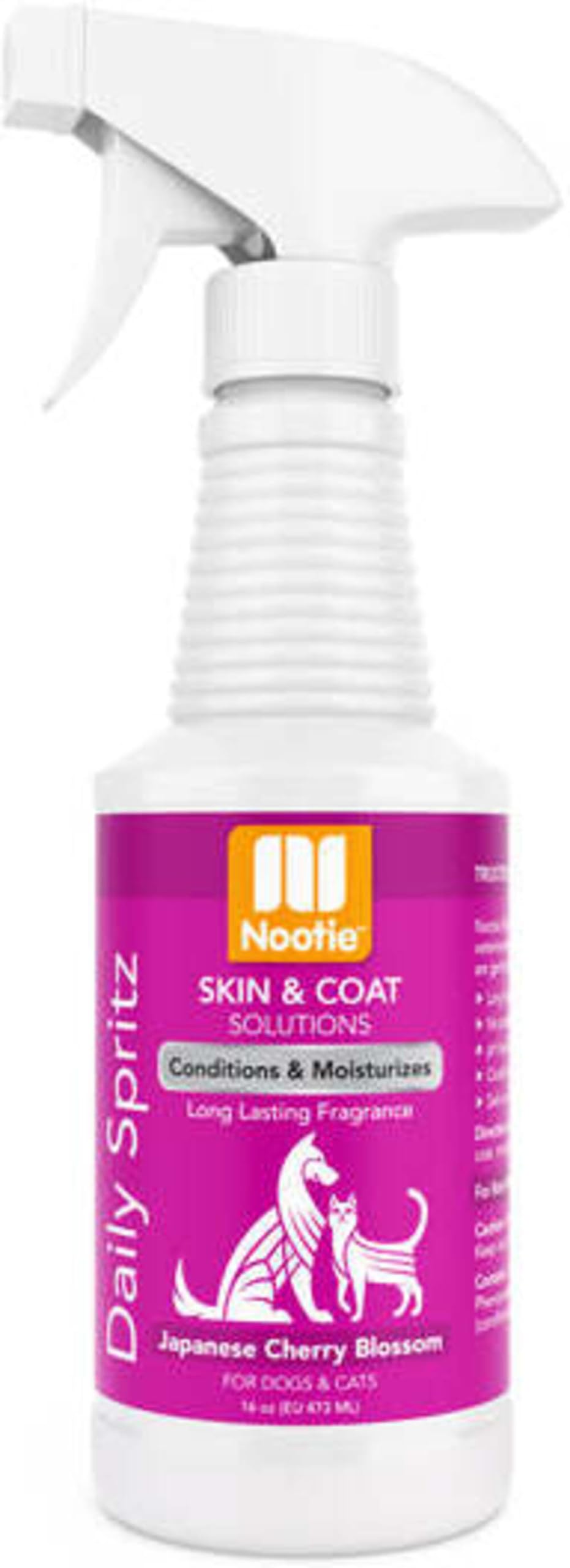 Nootie Daily Pet Conditioning Spritz, 16-Ounce, Japanese Cherry Blossom