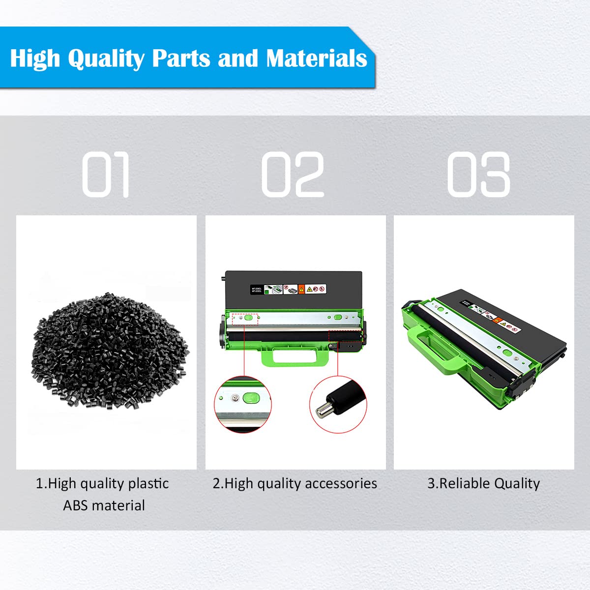 TOPRINT WT-220CL WT-223CL WT220CL WT223CL Waste Toner Box Compatible for HL-3140CW 3170CDW L3210CW L3230CDW L3270CDW L3290CDW MFC-L3710CW L3770CDW 9130CW 9330CDW