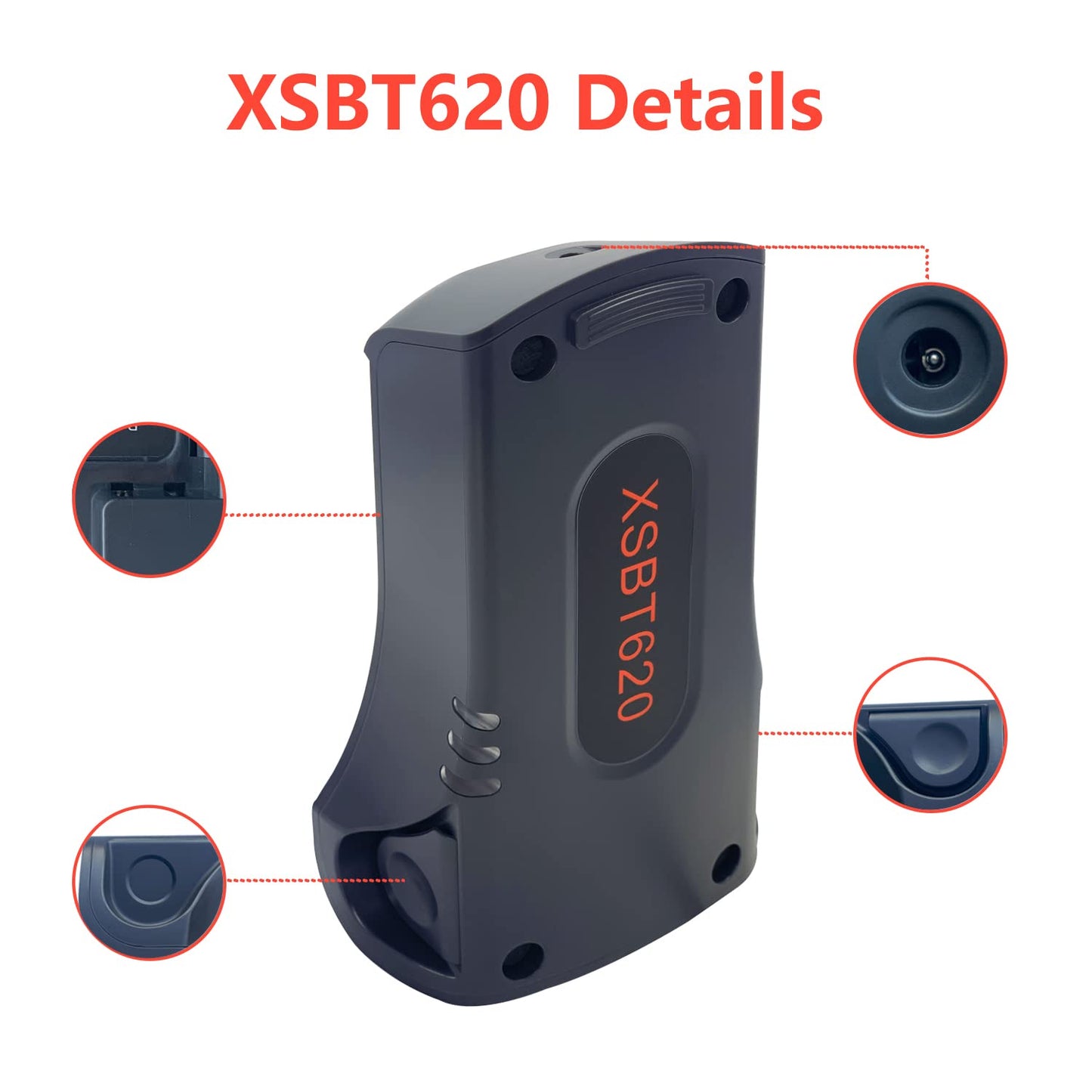 SLODA Battery Compatible for Shark XSBT620,XSBT620EU Vacuum Cleaner, fit IZ102ANZ,IZ162H,IZ163H,IZ362H, IZ363H,IZ165HC Shark Cordless Vacuum[3500mAh,21.6V]