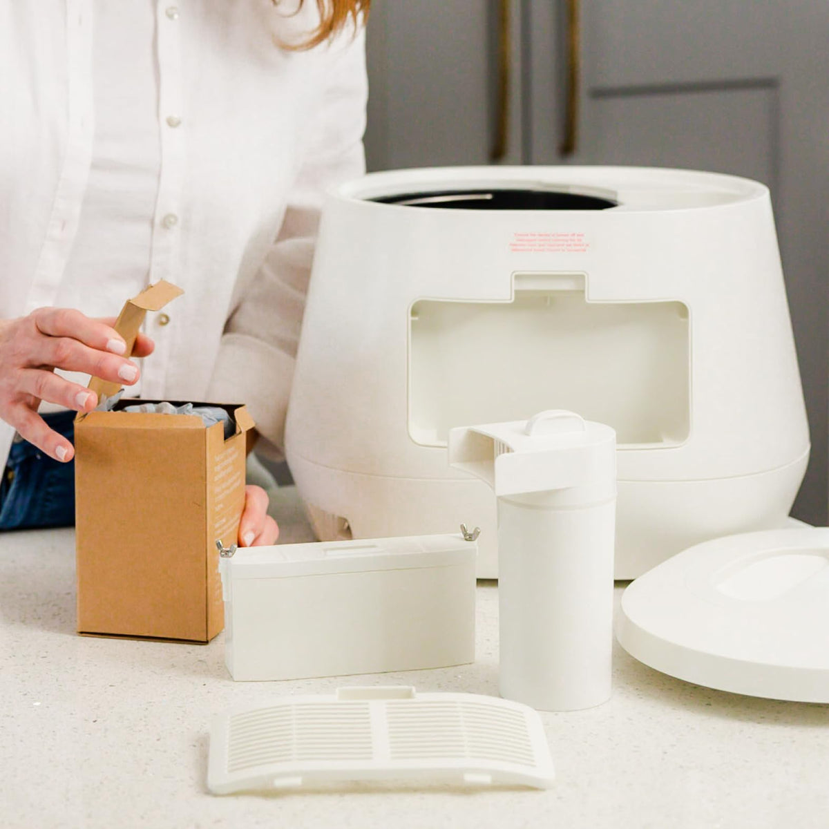 Lomi Pods & Filters Bundle | Lomi Pods Turn Your Food Scraps into Nutrient-Rich Plant Food. | Activated Charcoal Filter Refills Keep Your Kitchen Smelling Fresh and Odour-Free