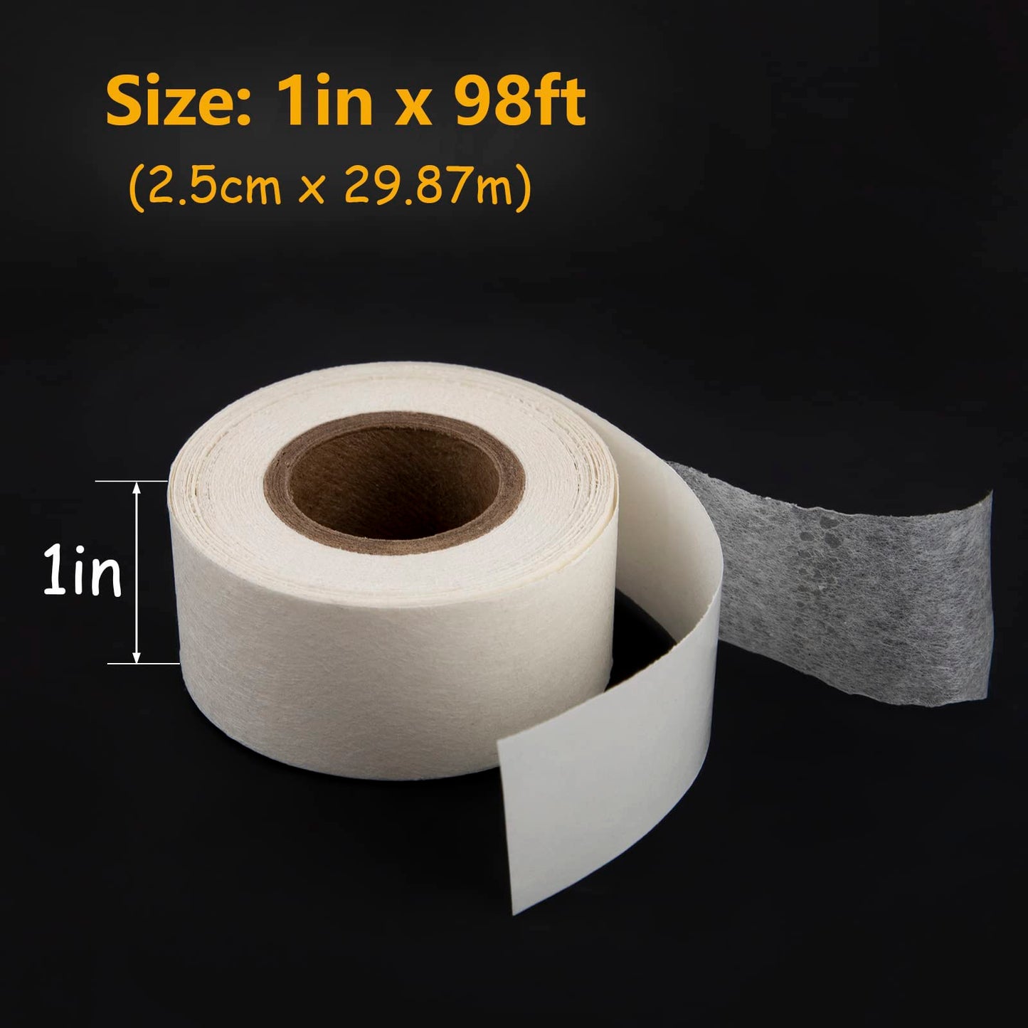 Lineco 1 Inch X 98 Feet. Archival Self Adhesive, Transparent Document Repair Tape with Neutral pH. Pressure Sensitive. Non-Yellowing and Removable with Solvents, Conversational, Framing, Craft, DIY.