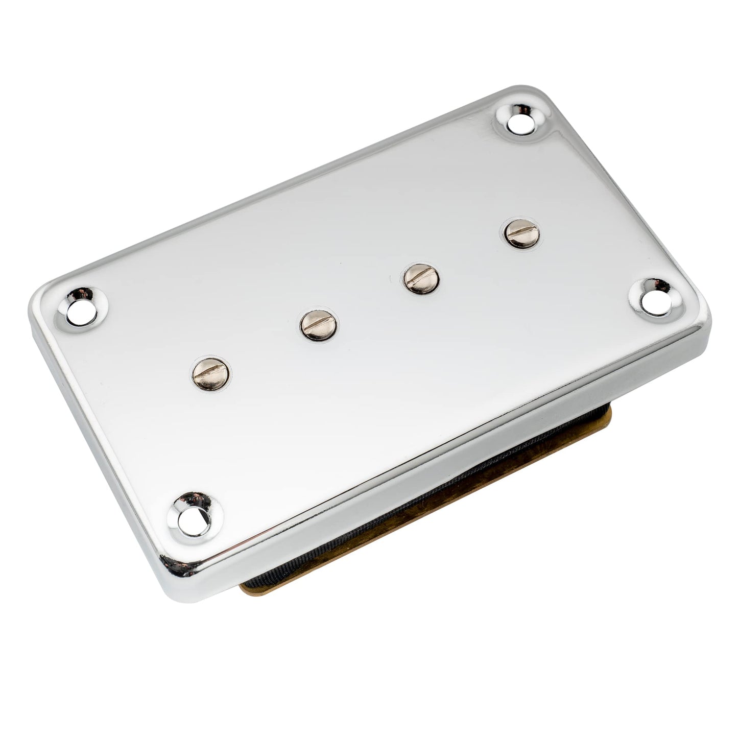 Artec EBC4 Ceramic Sidewinder Mudbucker Style Bass Neck Pickup 30K for Epiphone/USA Made SG/EB Style Electric Bass, Chrome