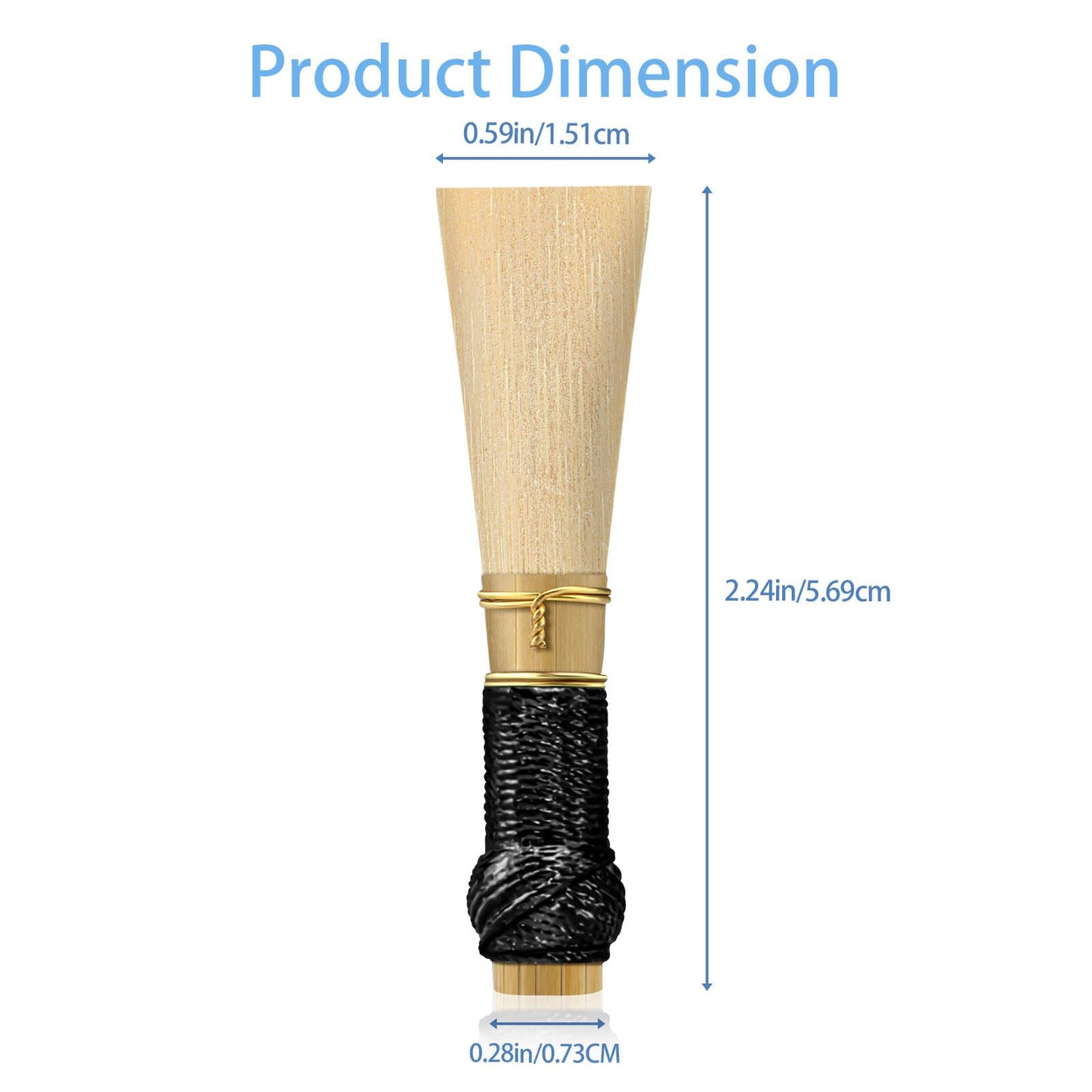 SOUNDACTURE Artist Bassoon Reed, Medium Soft, Handcrafted for Enhanced Durability & Sound Quality - Perfect for Students & Professionals, Reliable Playability, Exceptional Tone