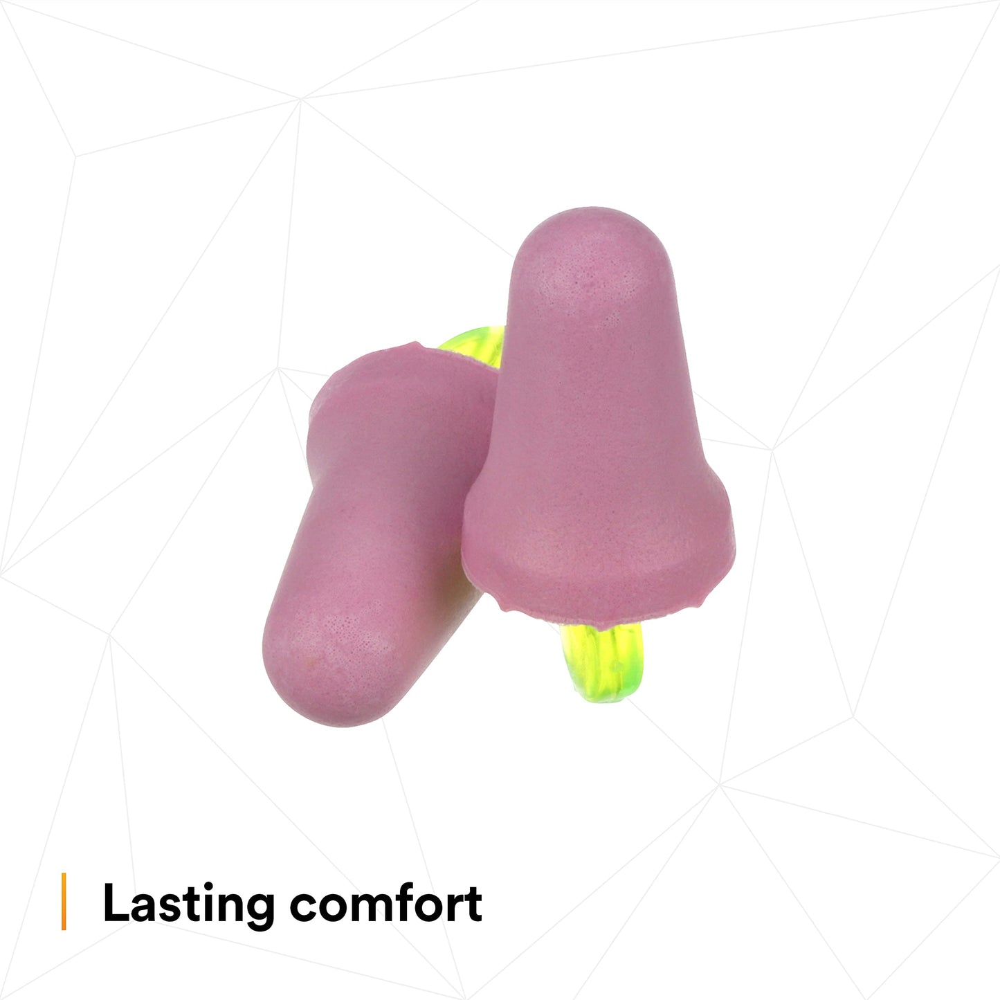 3M No-Touch 98014 P2000 Foam Uncorded Earplugs, 9.44" Height, 8.31" Length, 5.25" Width, Polyurethane, One Size, Purple