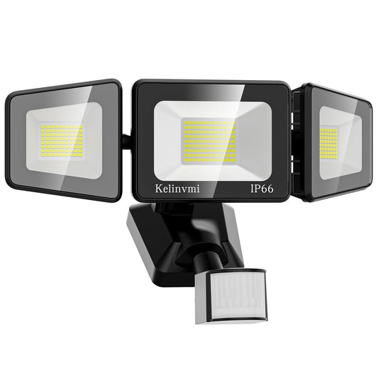 120W LED Security Lights, Motion Sensor, 12000LM Flood Lights, Outdoor Motion Sensor, 4500K LED Flood Light, Outdoor Flood Light