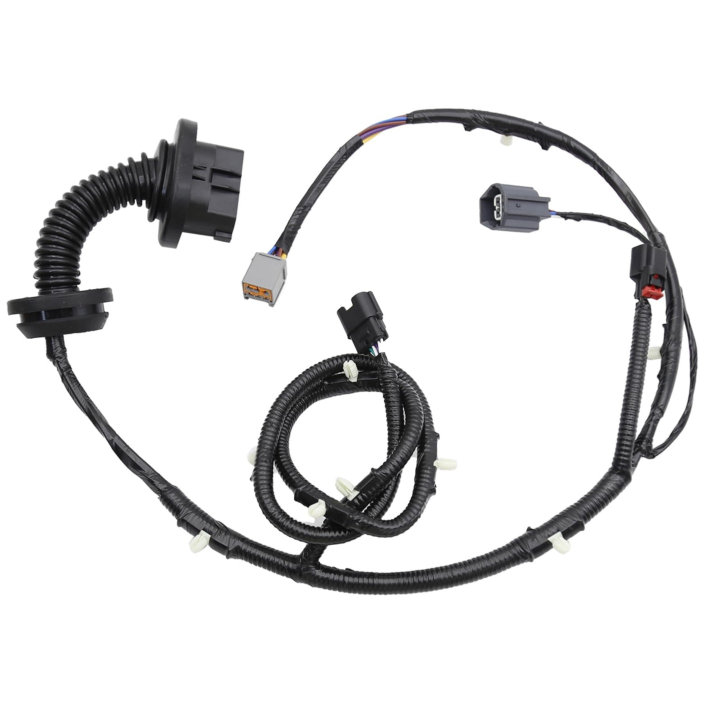EATAKWARD Rear Passenger Side RH Door Jumper Wire Harness Assembly Replacement for 2009-2014 Ford F150 Crew Cab Replace# 9L3Z-14630-CAA