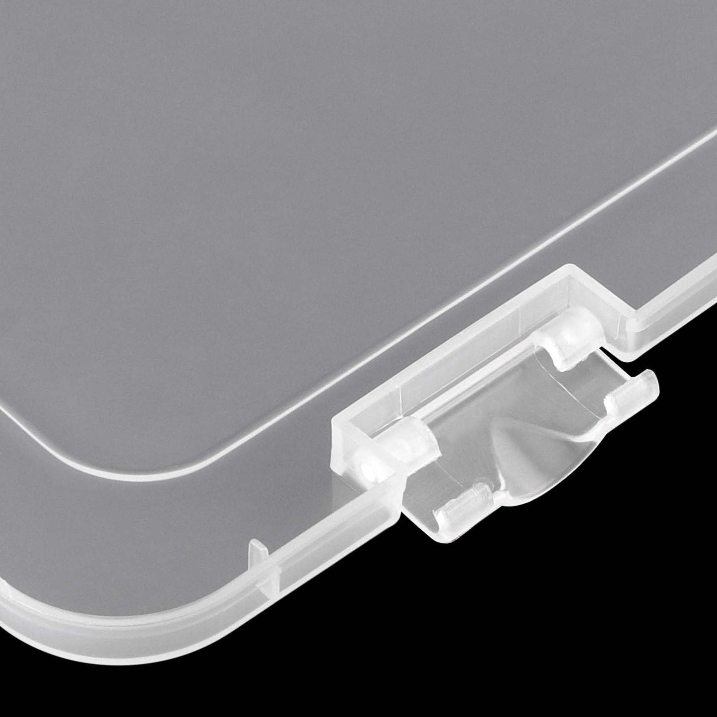SEUNMUK 6 Pack A4 File Portable Project Case with Snap-Tight Latch, Plastic Storage Case for 8.5 × 11 Letter Paper, Office Supplies