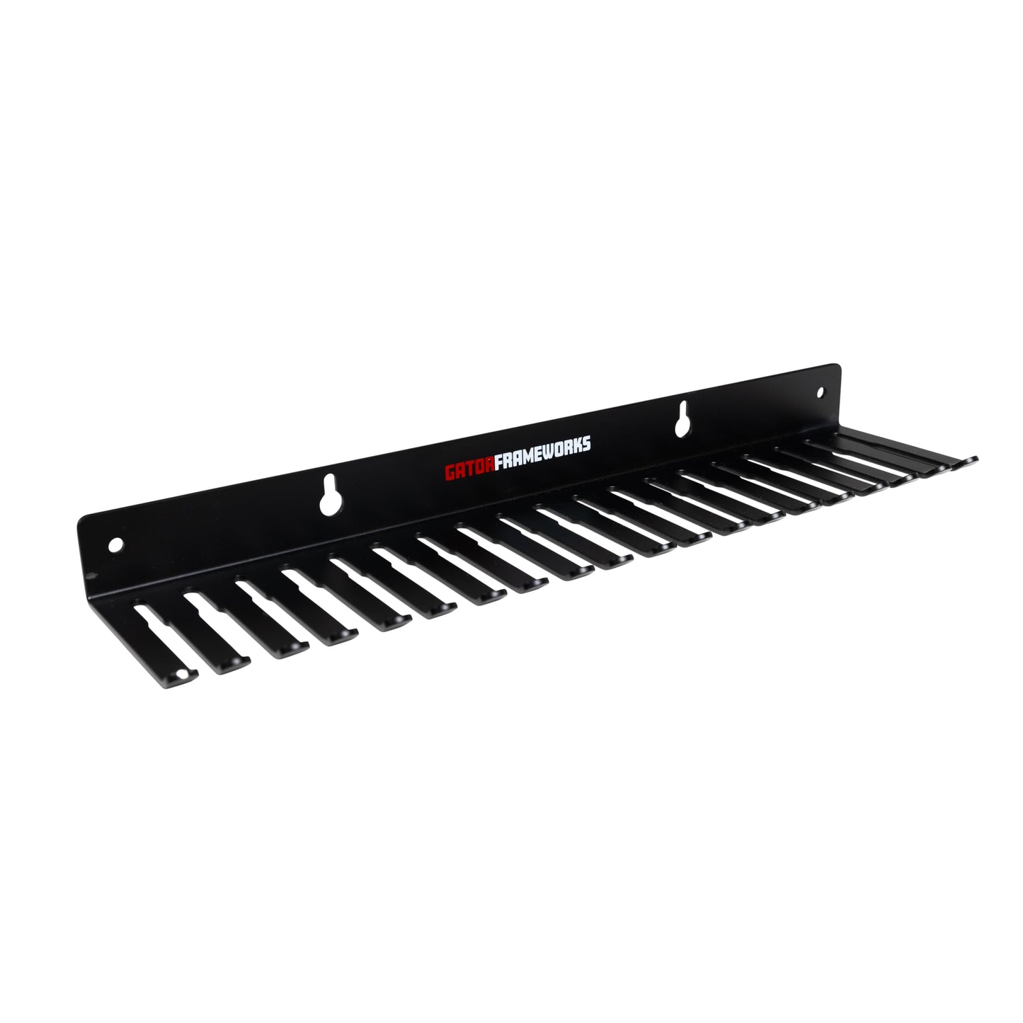 Gator Frameworks Wall Mountable Cable Hanger and Organizer with 19 Cable Slots; Ranges from 5-9mm Spaces (GFW-CABLEHANGER)