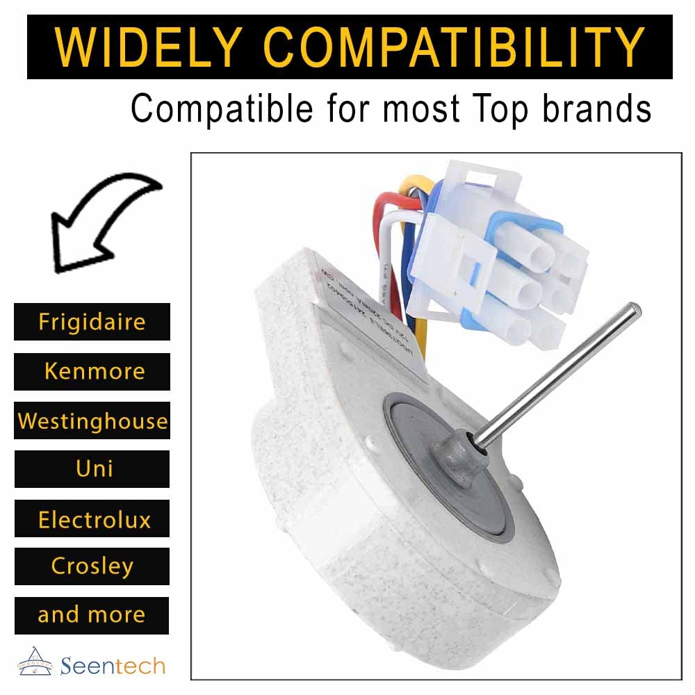 241509402 Evaporator Fan Motor - Exact fit for Kenmore Refrigerator: Replace Part Number 241509402, AP3958808, PS1526073