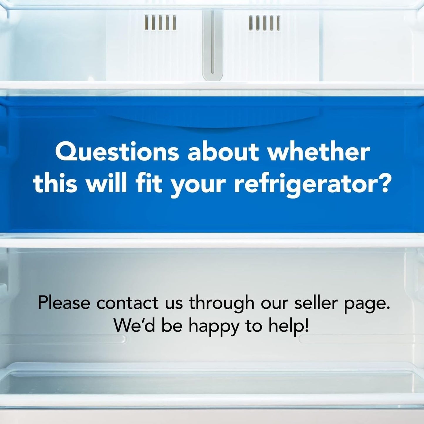 Frigidaire-Compatible Refrigerator Glass Pan Cover Insert - Equivalent to 240350608 / AP2115928 - Crisper Pan Frame Insert 24 x 15.5'' - By Impresa Products