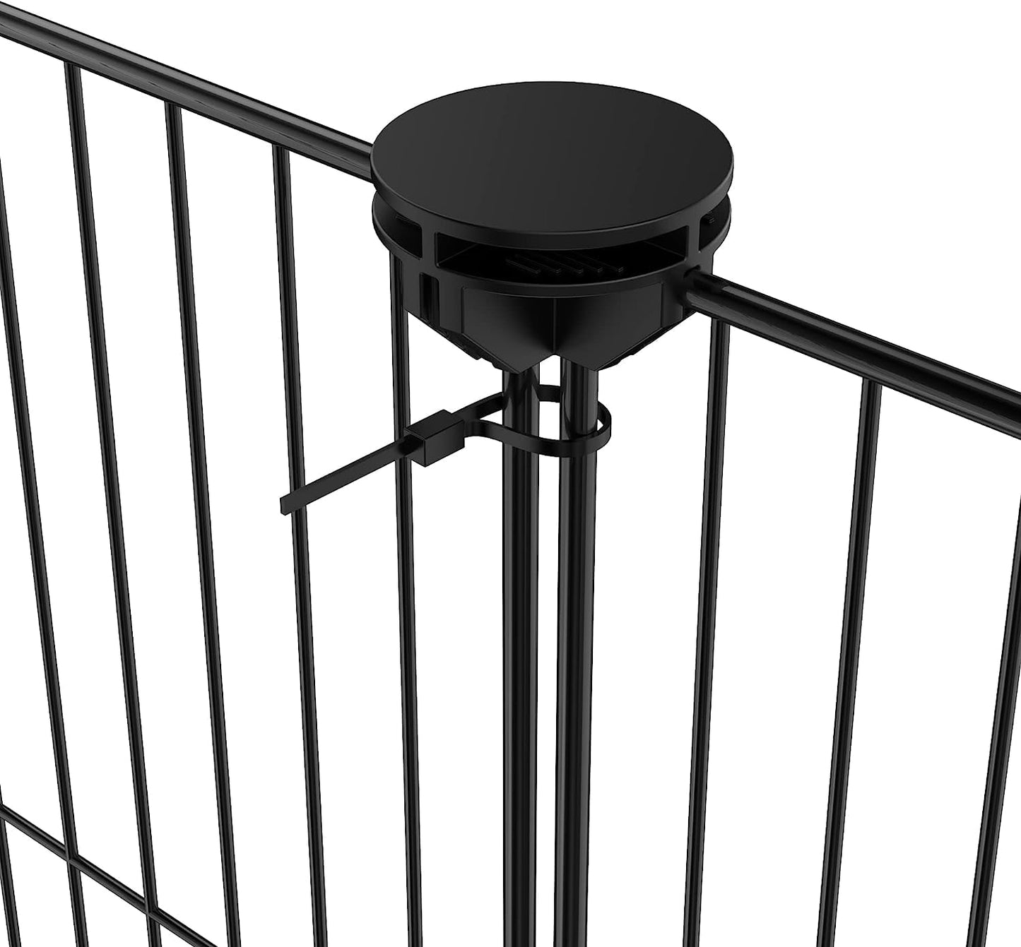 HOMIDEC Pet Playpen,Small Animal Cage DIY Wire Fence with Door for Indoor or Outdoor Use,Portable Yard Fence for Small Animal,Puppies,Kitties,Bunny,Guinea Pigs,Turtle,15 Panels, 48" x 24" x 16"