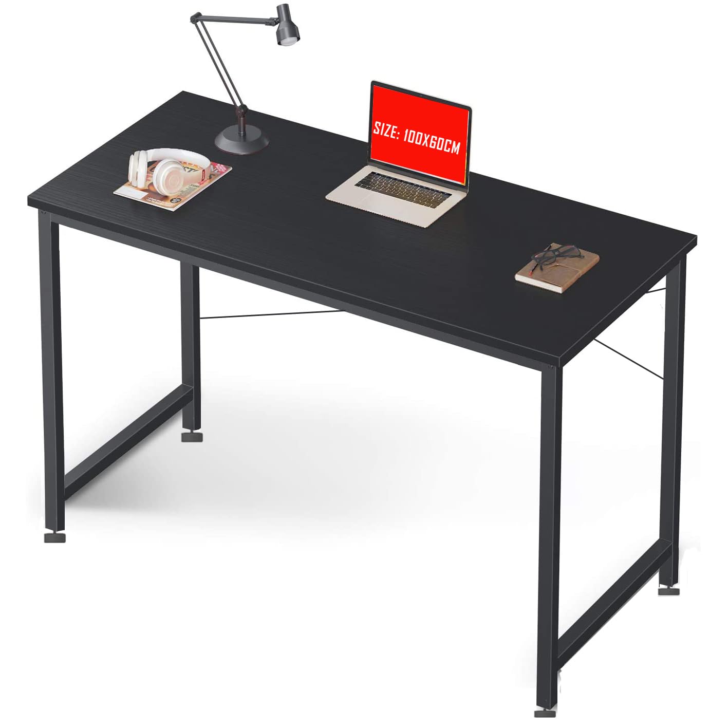 Duramex (TM) Study Computer Desk Table 31.4 inches 80cm Long 20" 50cm Wide Large Table Workstation for Home Office 80 x 50 CM / 31.4" x 20" Black