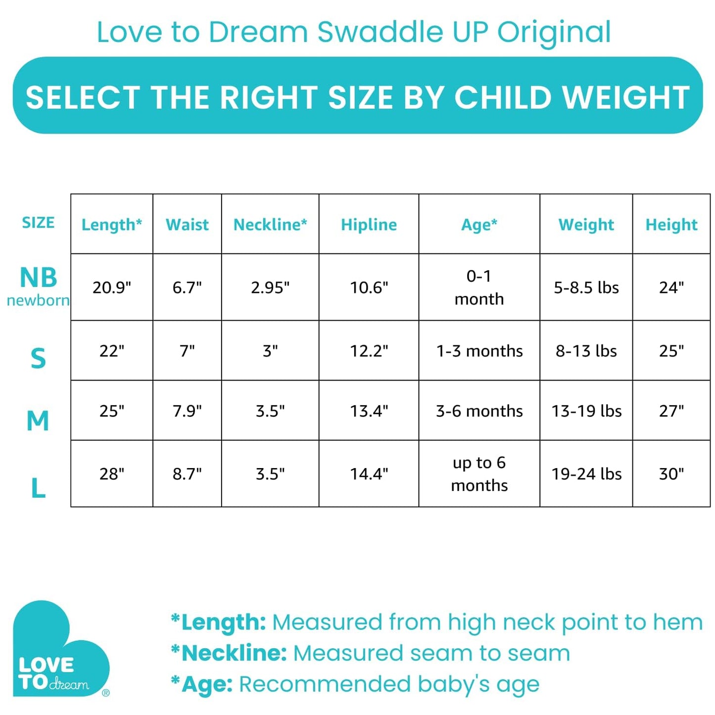 Love To Dream Swaddle UP, Dramatically better sleep, Allow baby to sleep in their preferred arms up position for self-soothing, snug fit calms startle reflex, Gray, Medium, 13-19 lbs.