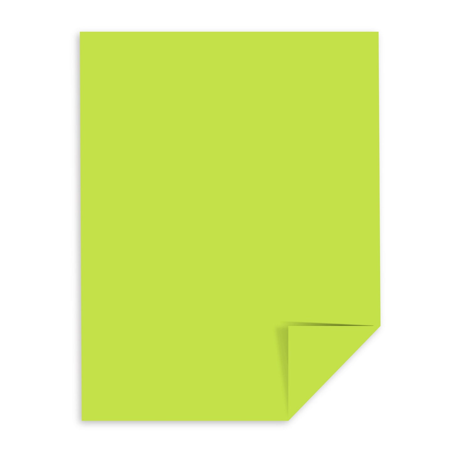 Neenah Astrobrights Premium Color Paper, 24-Pound, 8.5 x 11-Inch, 500 Sheets, Vulcan Green